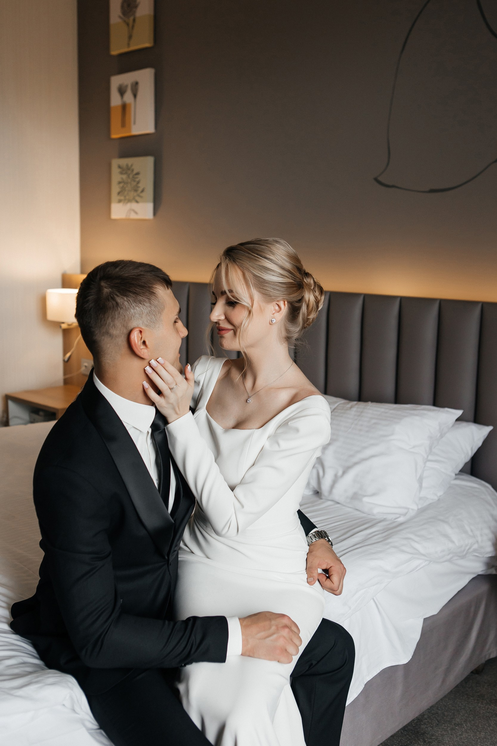 Свадебная фотосессия на Северном Речном вокзале в Москве. Свадебный фотограф в Москве Дарья Олендарёва