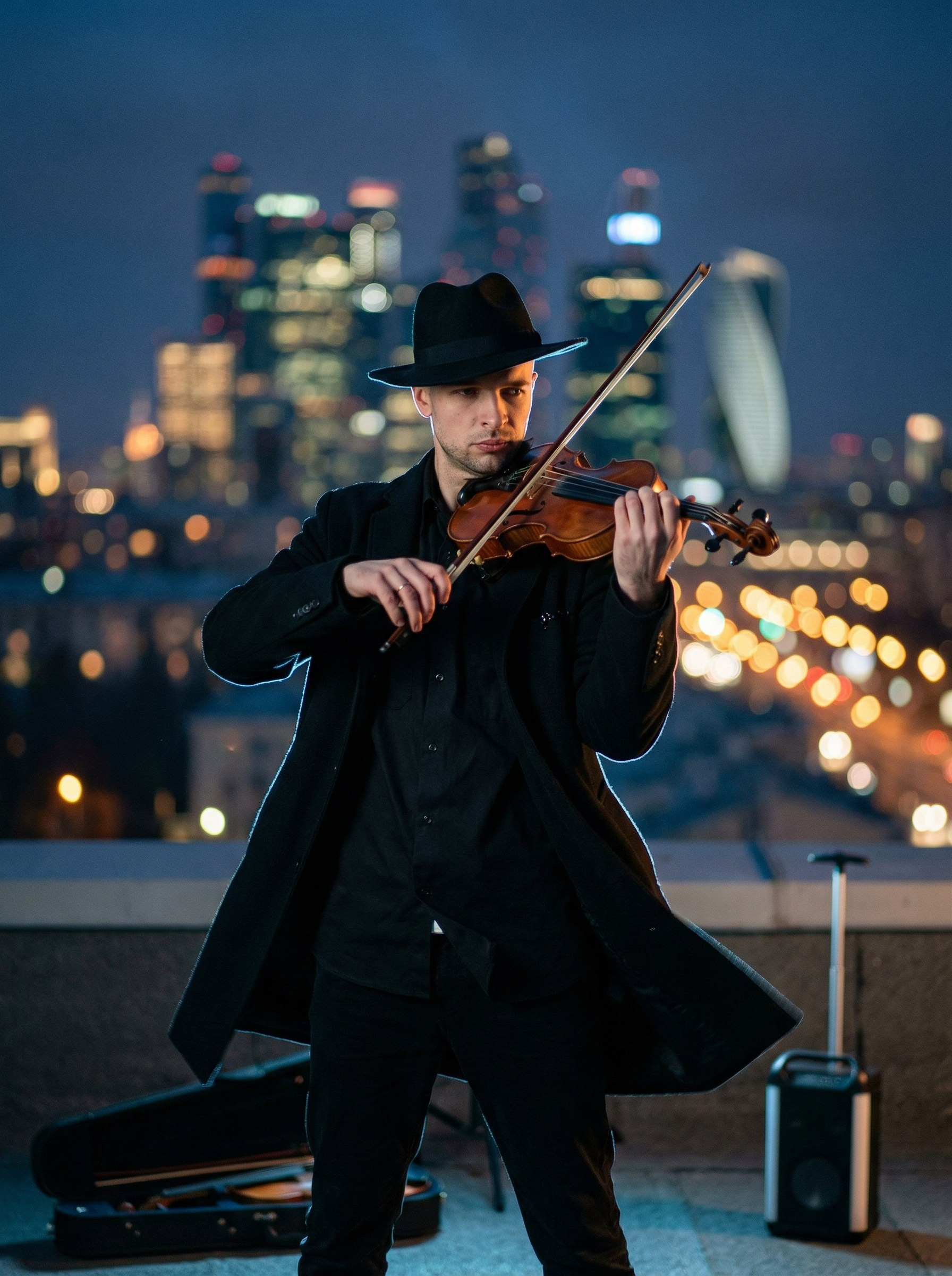 ИИ портрет для скрипача — имиджевый кадр скрипача для личного бренда, афиш и социальных сетей