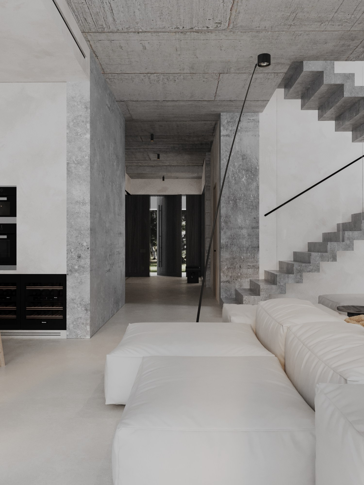 Дизайн-проект частного дома в Краснодаре. Главная