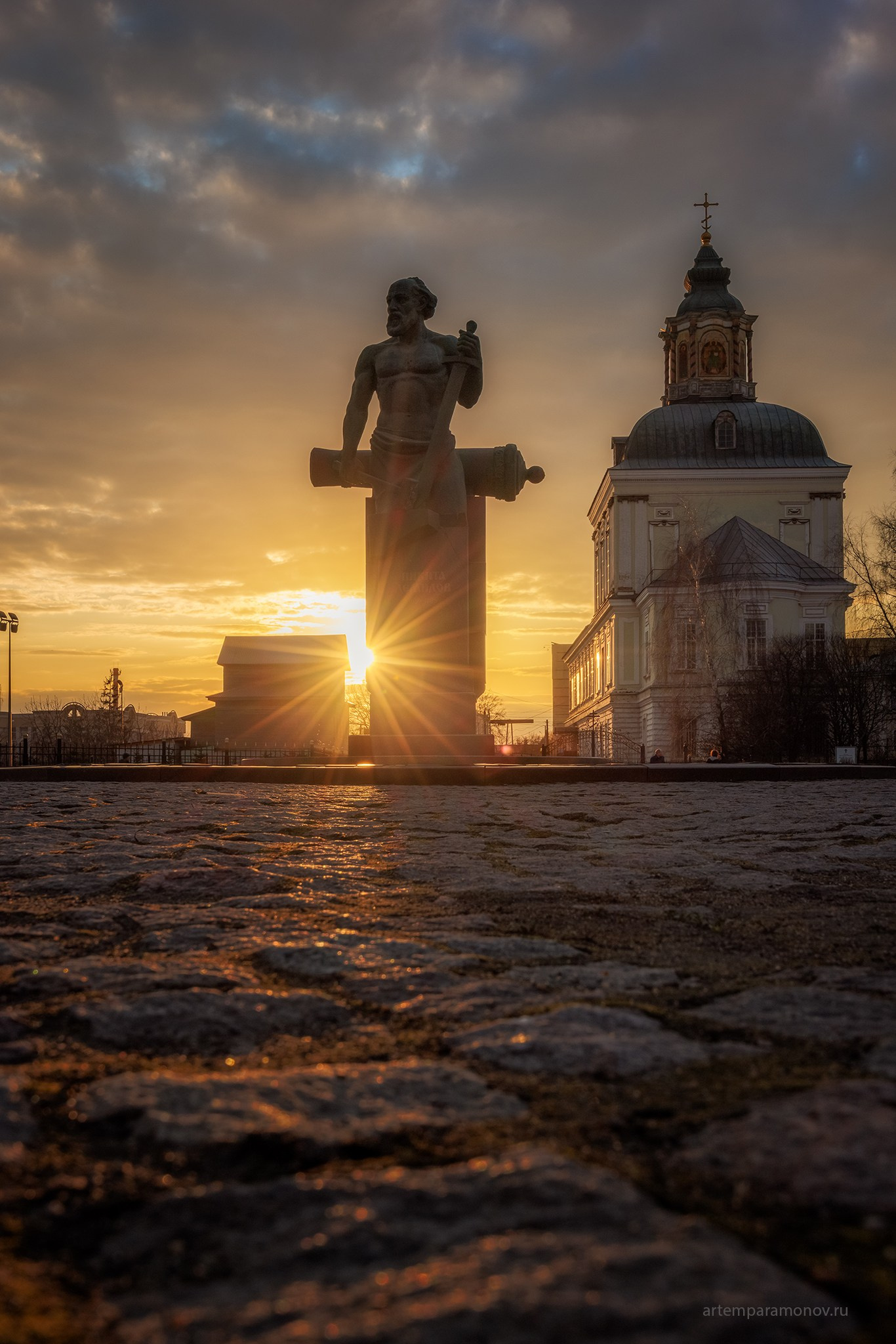 Тула. Центр. Упа разлилась. Фотохудожник Артём Парамонов