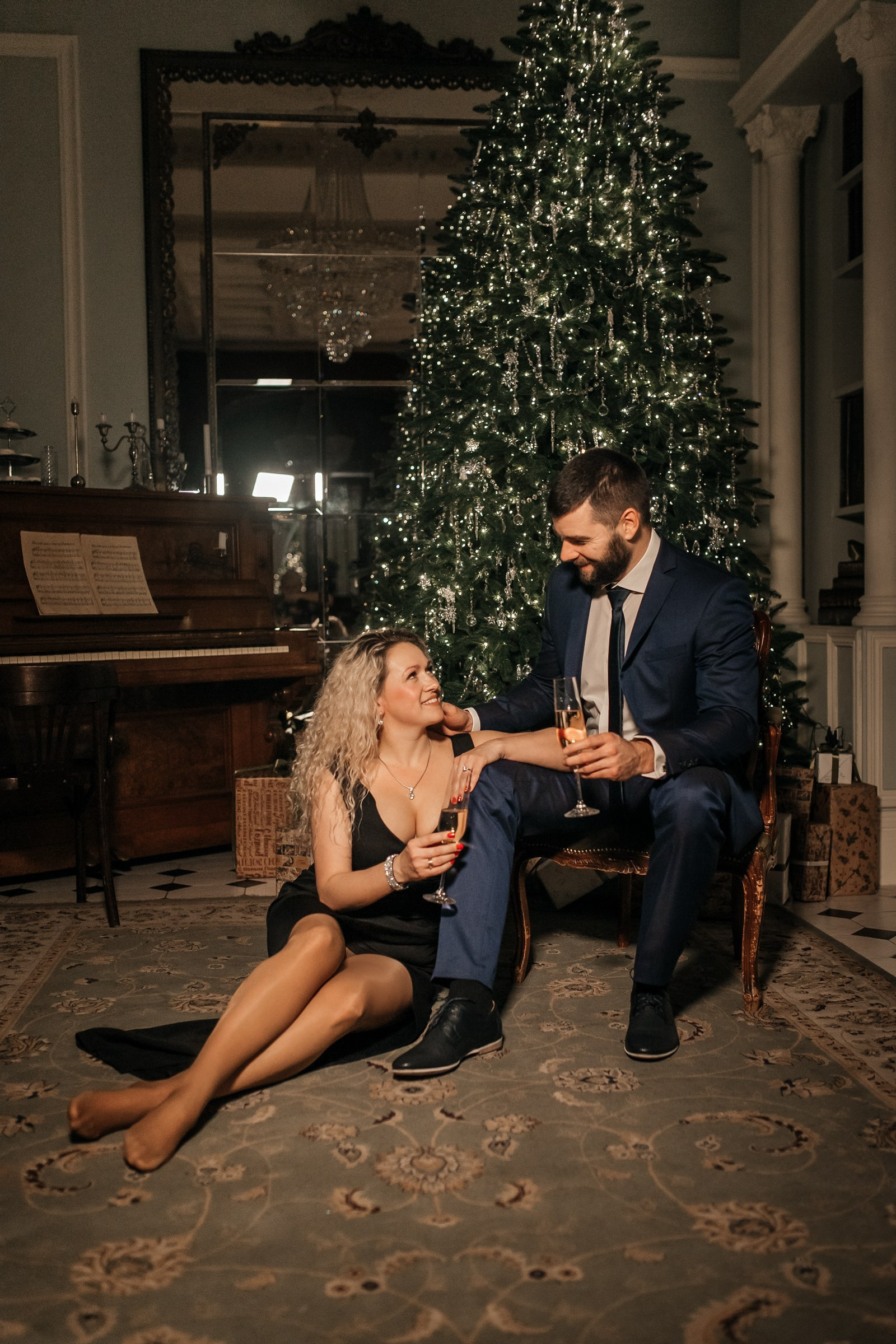 Новогодние фотосессии_Love Story. Свадебный фотограф Санкт-Петербург