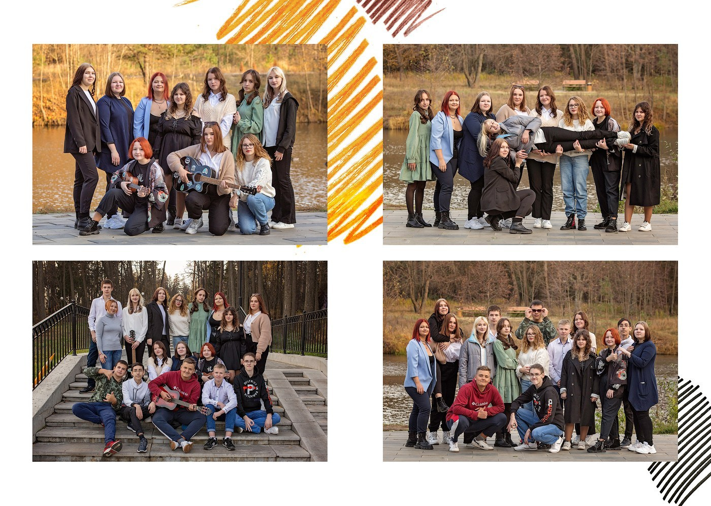 Выпускной альбом на 4 разворота. Выпускные альбомы в городе Саров