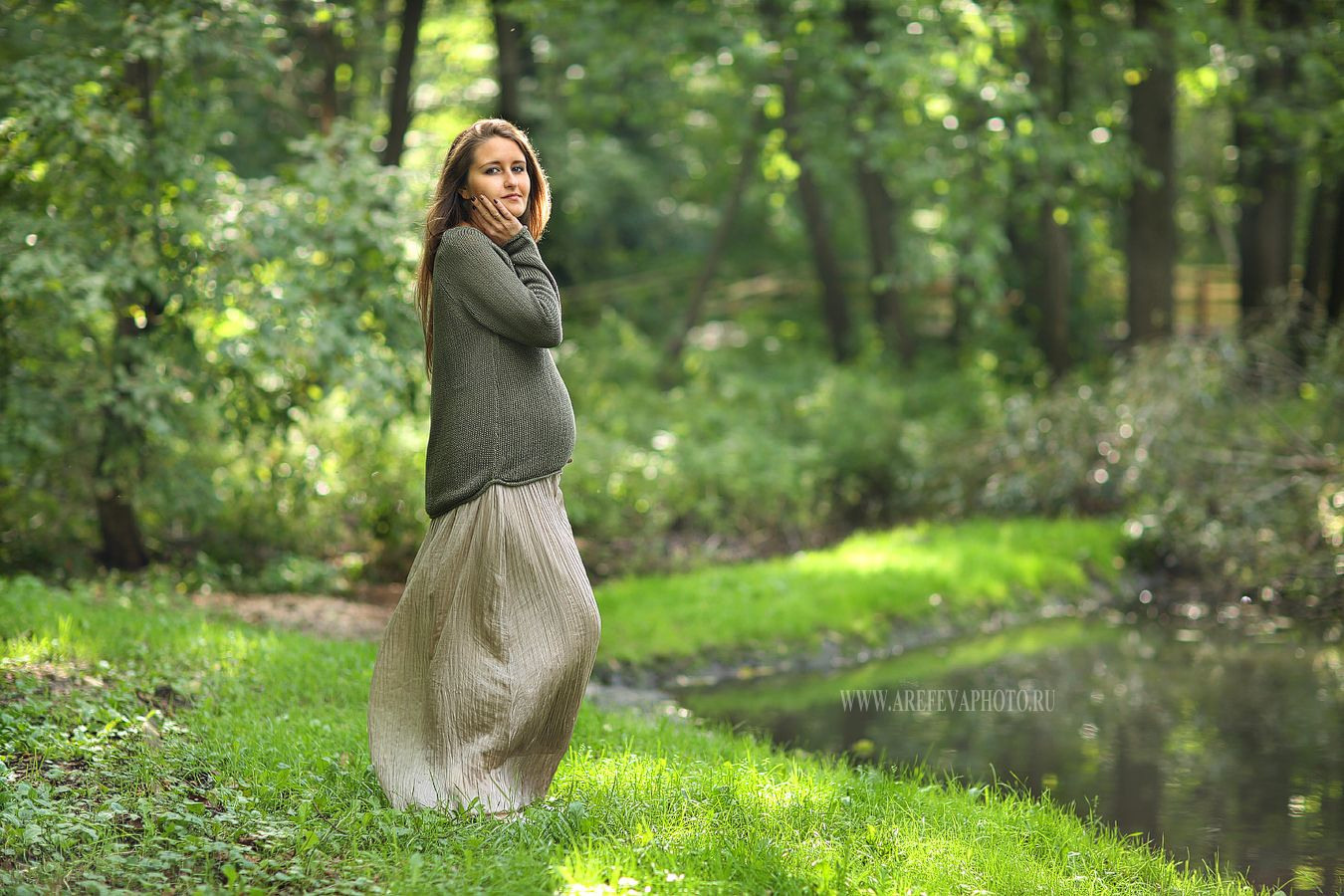 Фотосессия беременности. Локации. Фотостудия Миндаль. Южноуральск
