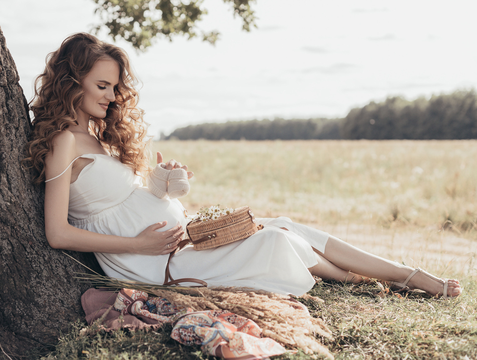 Фотосессия беременности. Локации. Фотостудия Миндаль. Южноуральск