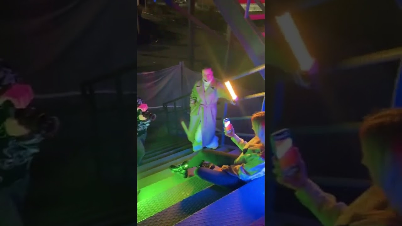 Фотосессия Елены с цветным светом Екатеринбург