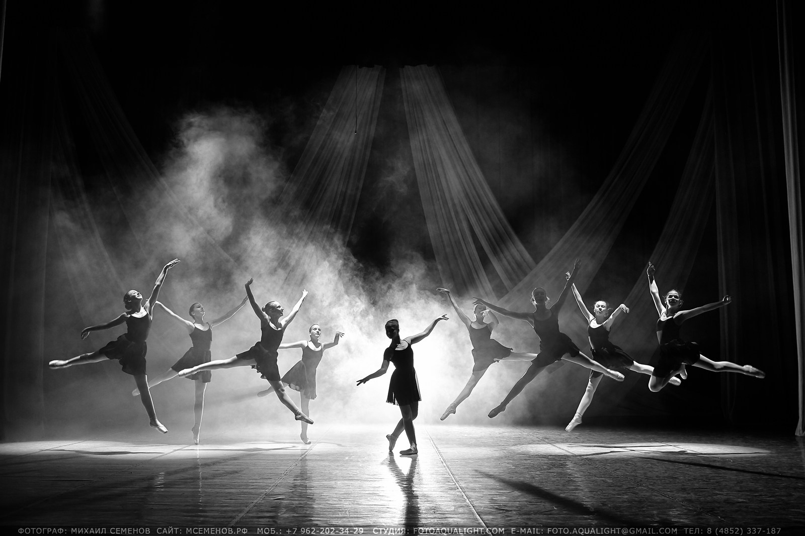 Детская БАЛЕТНАЯ фотосессия Фотограф Михаил Семенов, г. Ярославль