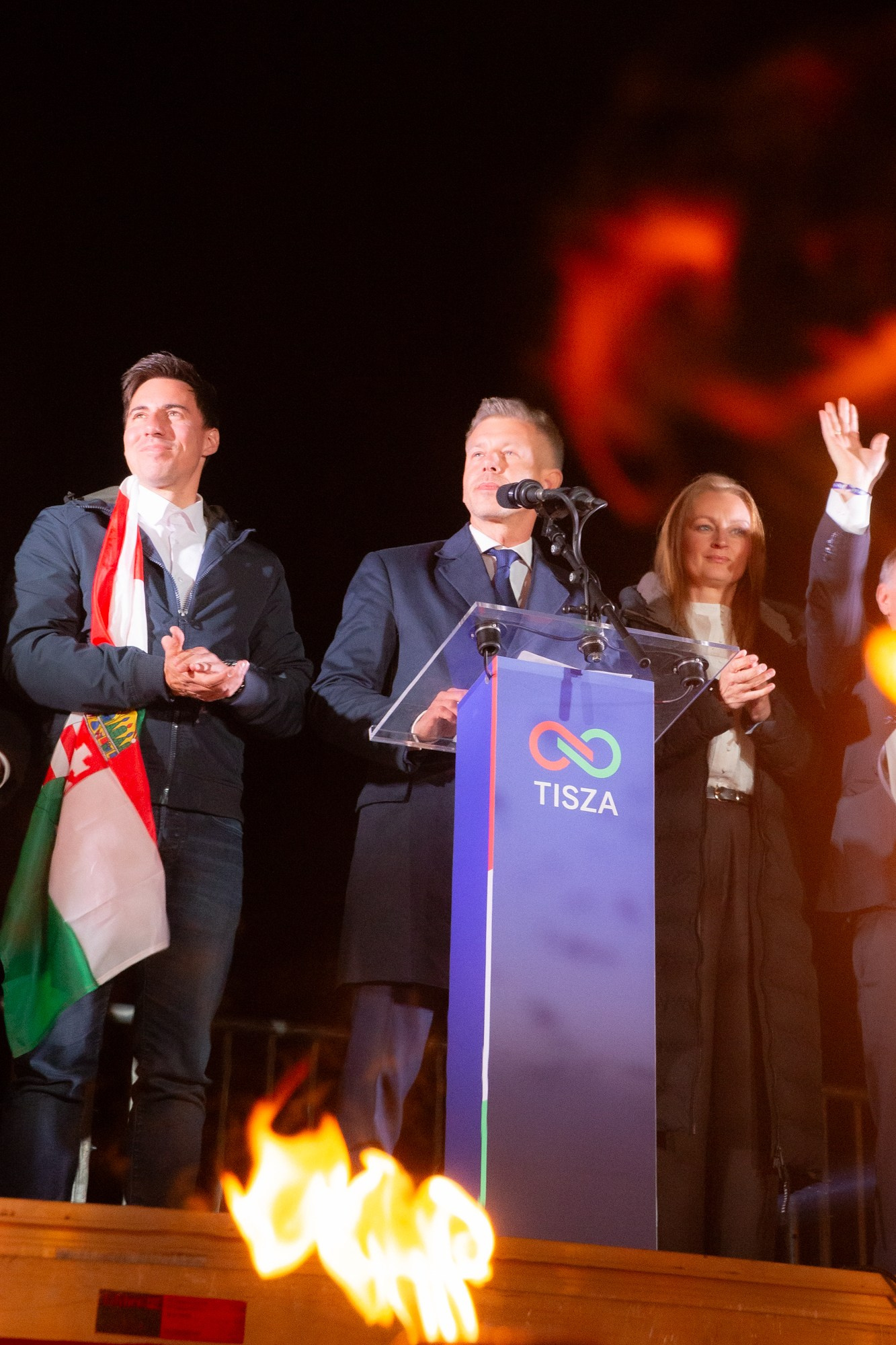 TISZA Victory Night, Hungary 2026. Photographer in Budapest — Yura Knyazev