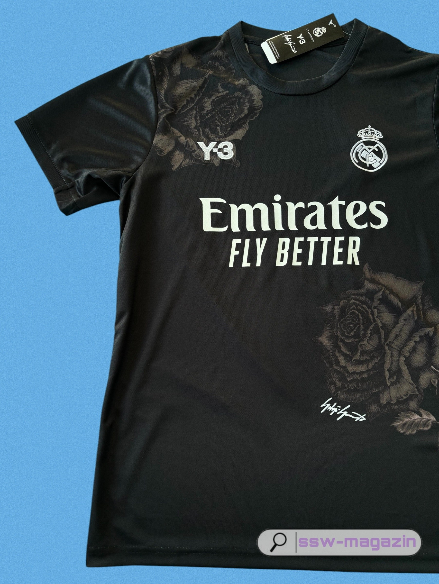 Джерси Real Madrid Y-3 2024 чёрная купить. Футбольный магазин — ssw_magazin