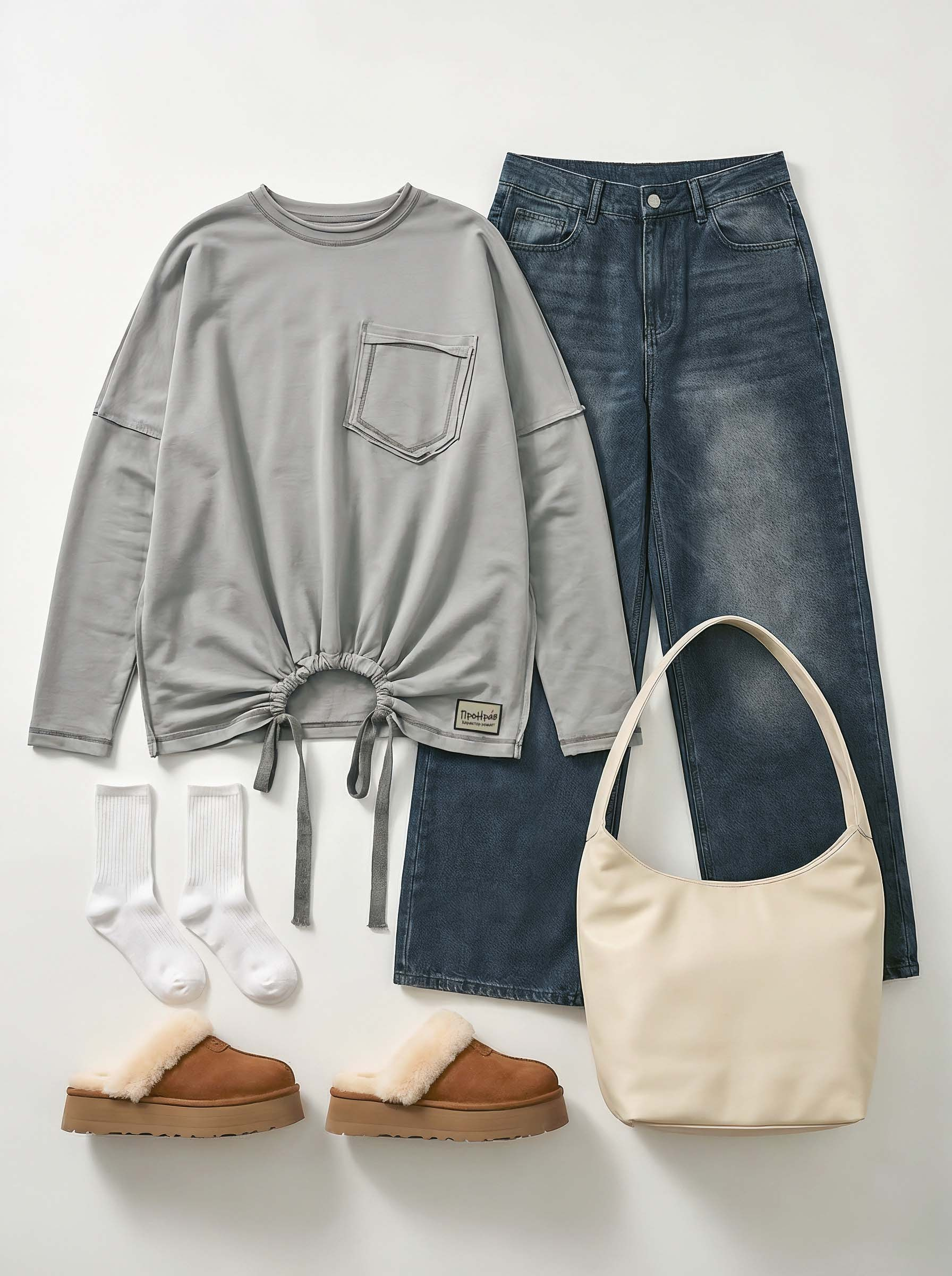 Flat lay с нейросетями. ИИ-фотосъёмка для маркетплейсов в Москве — AI-модели