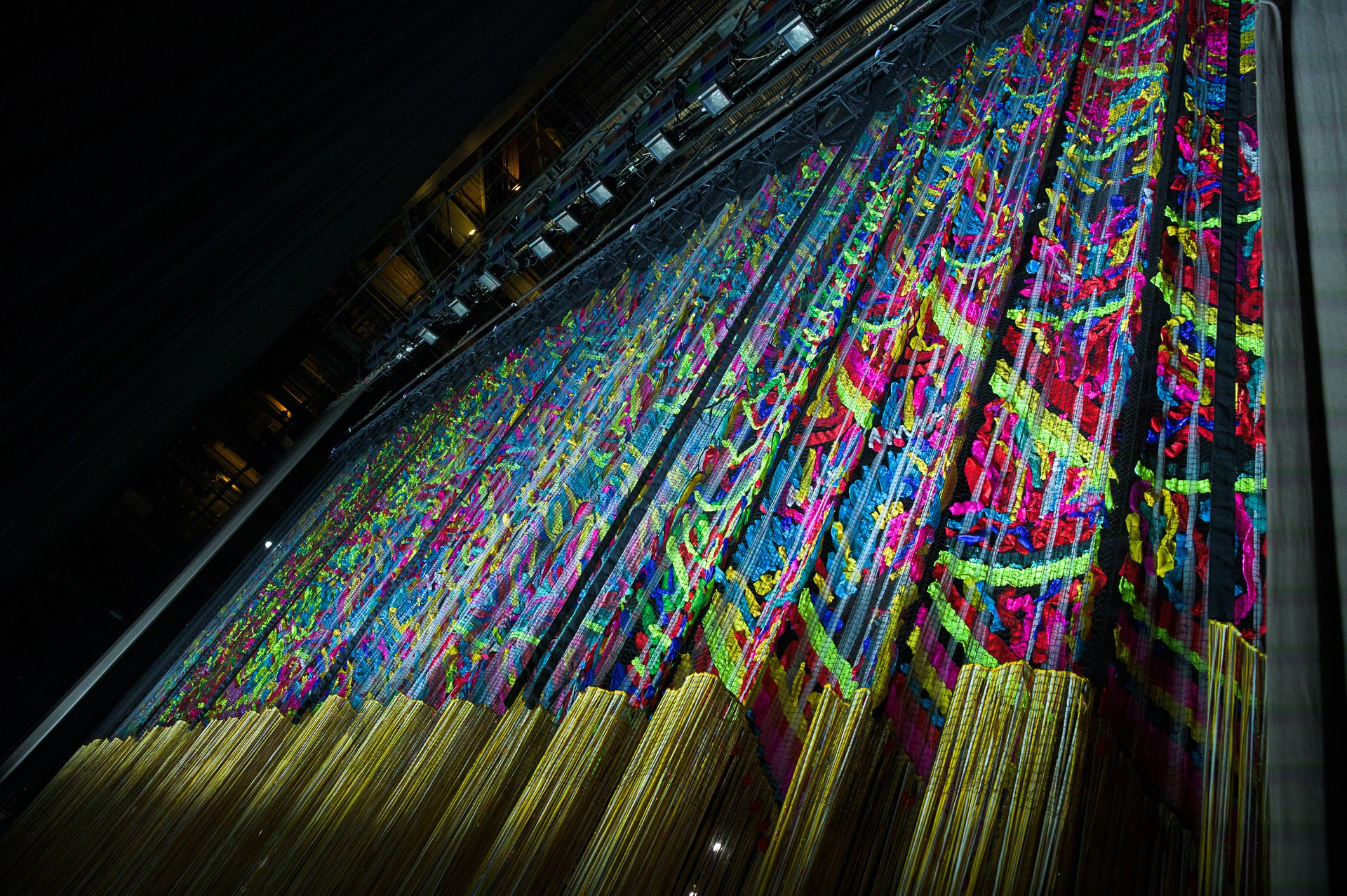 Декорации для балета «Озорные частушки» | Театр балета им. Якобсона. История занавеса. Превращаем идею в технологию