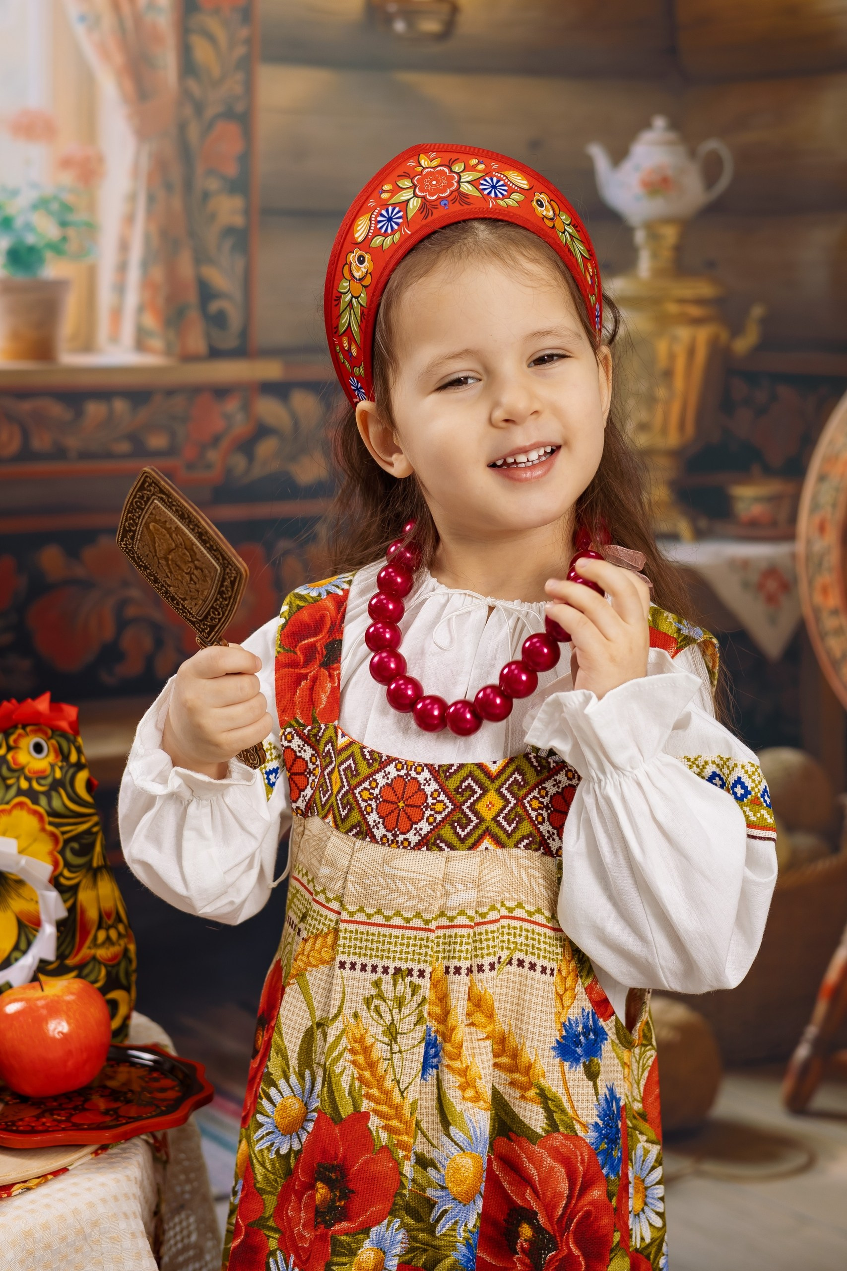 Детская фотосессия, проект «Гжель». Выпускные альбомы. Фотостудия «Олеся»