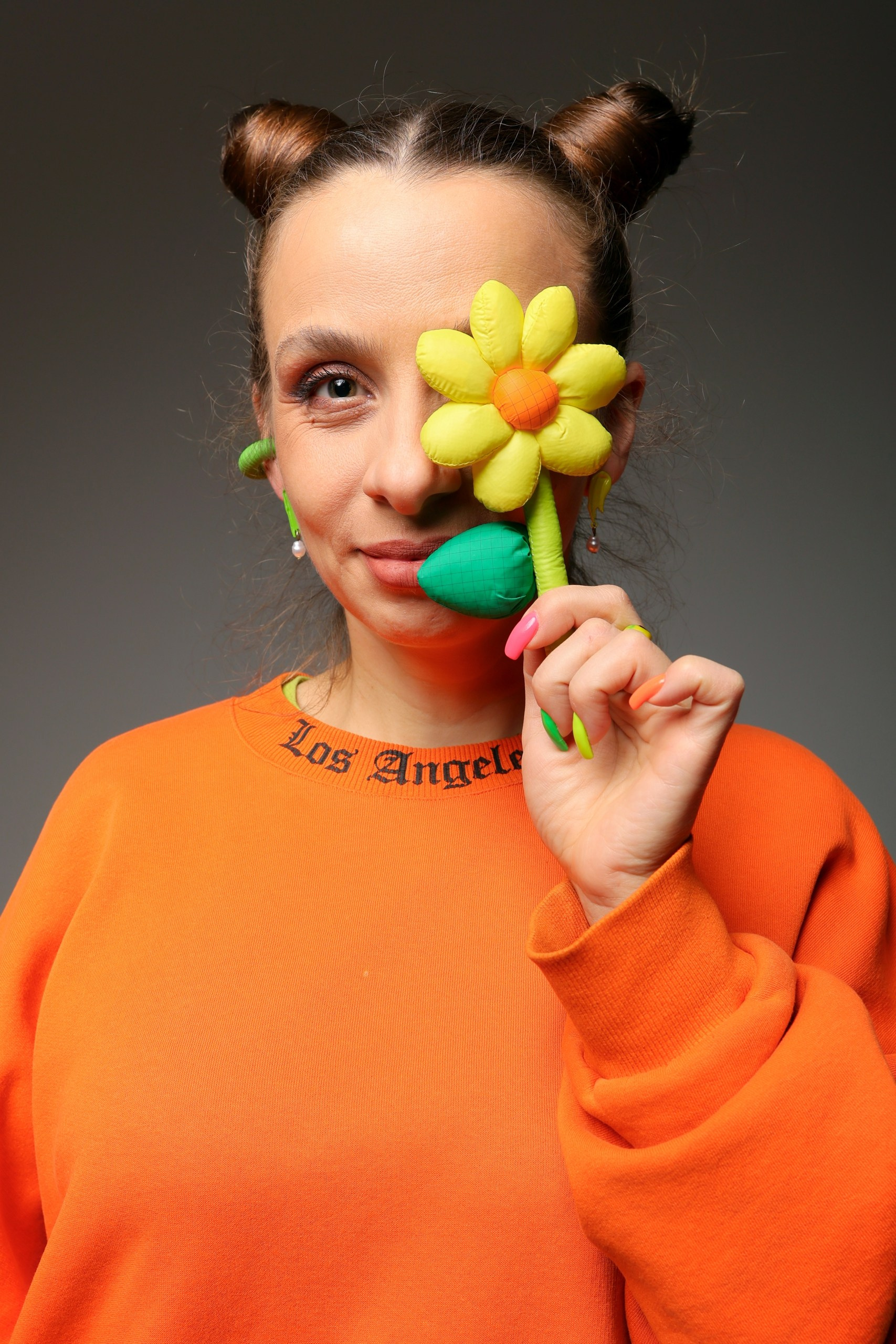 Фотосессия в студии для ведущей