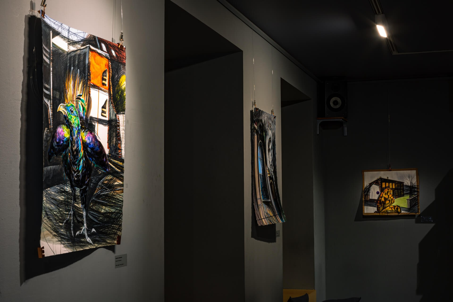 Secret Birds of the W-City (2022). Xenia Ostrovskaya