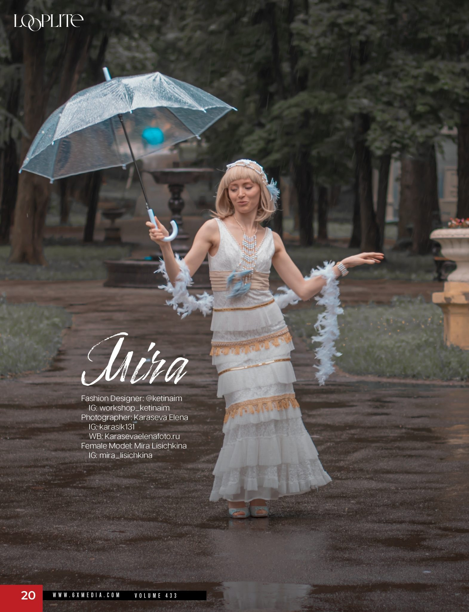 Публикации в модных глянцевых fashion журналах Обложка статьи