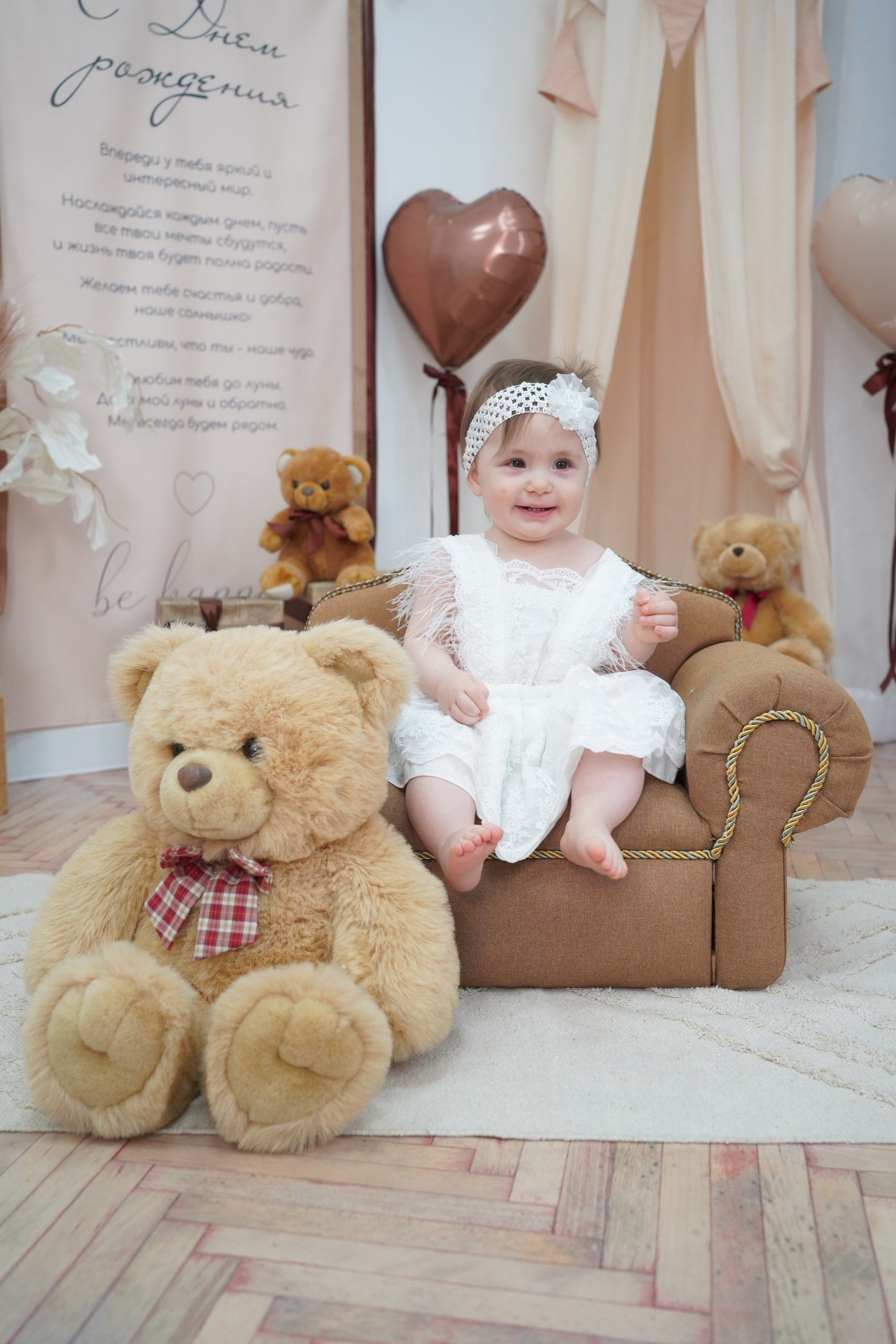 Фотоссесия на Годик для Девочки. Детская Фотостудия ГОДОВАСИКИ в Санкт-Петербурге фотосесия на годик