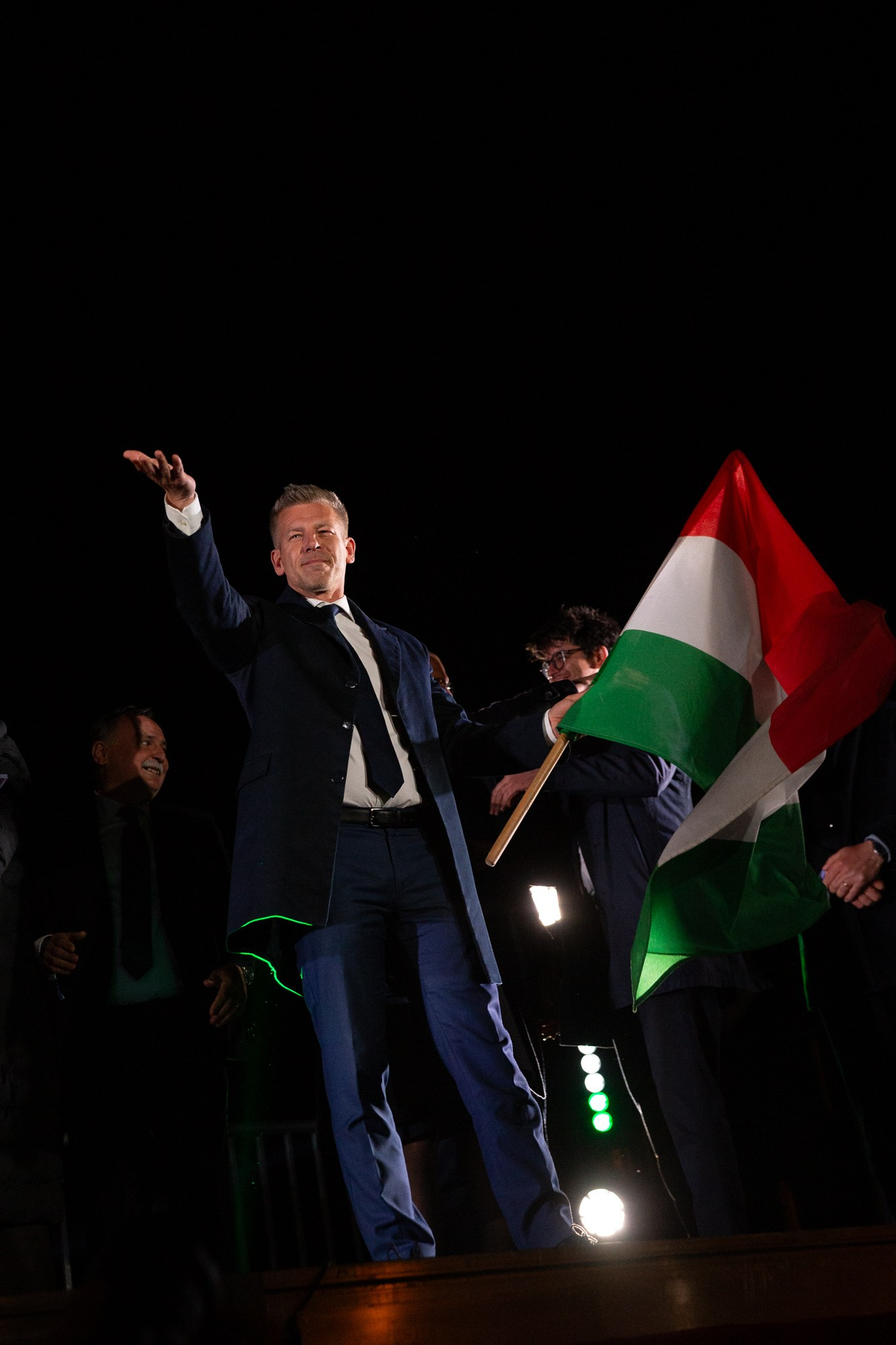 TISZA Victory Night, Hungary 2026. Photographer in Budapest — Yura Knyazev