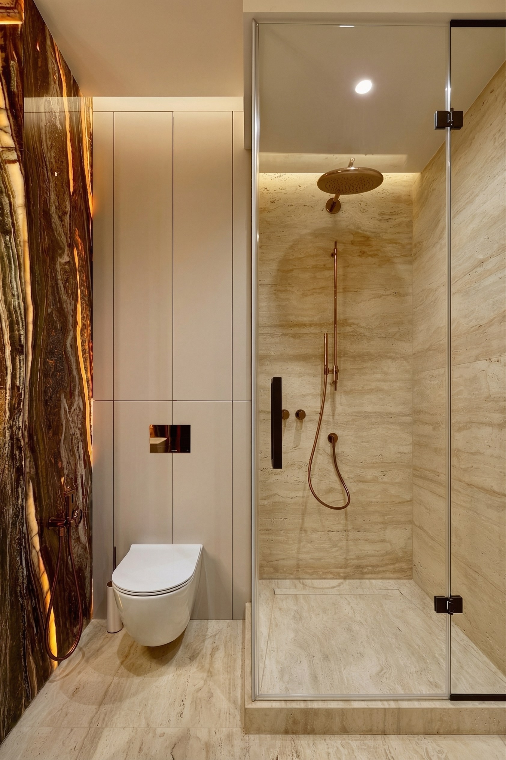 Дизайн квартиры 89 м² в стиле премиальный минимализм | Дизайнер Валерия Котович