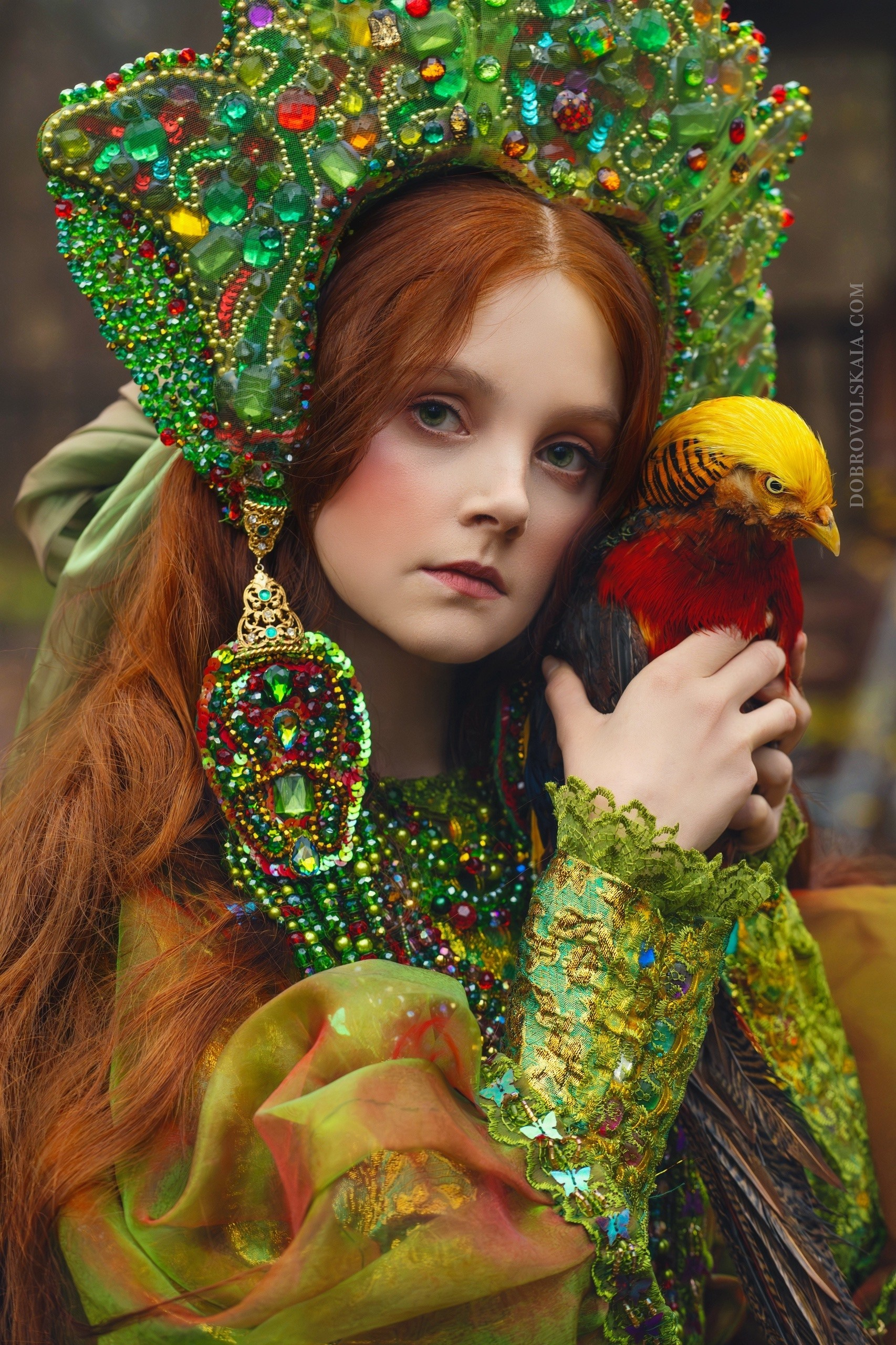 Царевна Лягушка. Русские народные костюмы в Москве