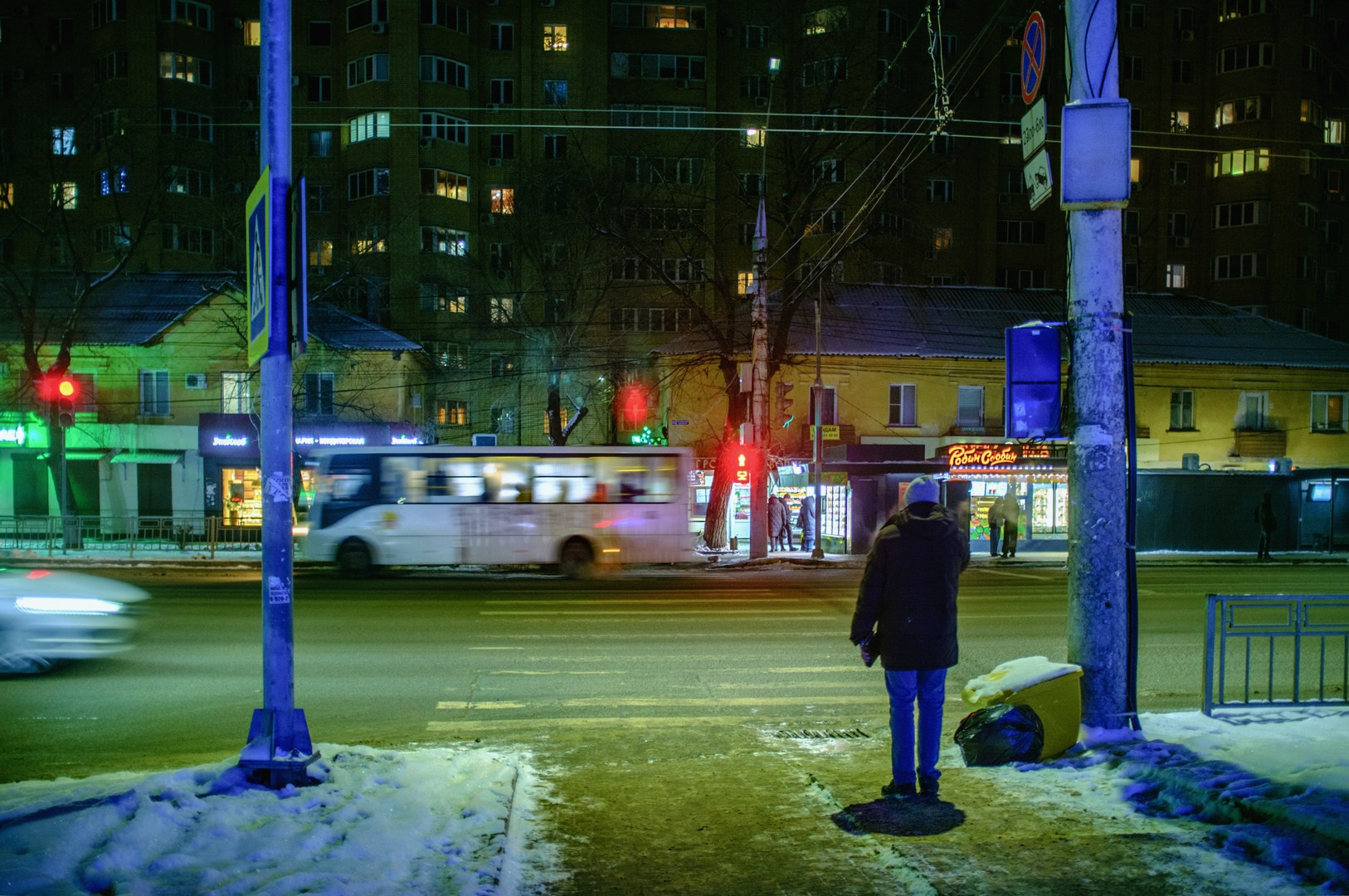 Воронеж. Левый берег. Зима