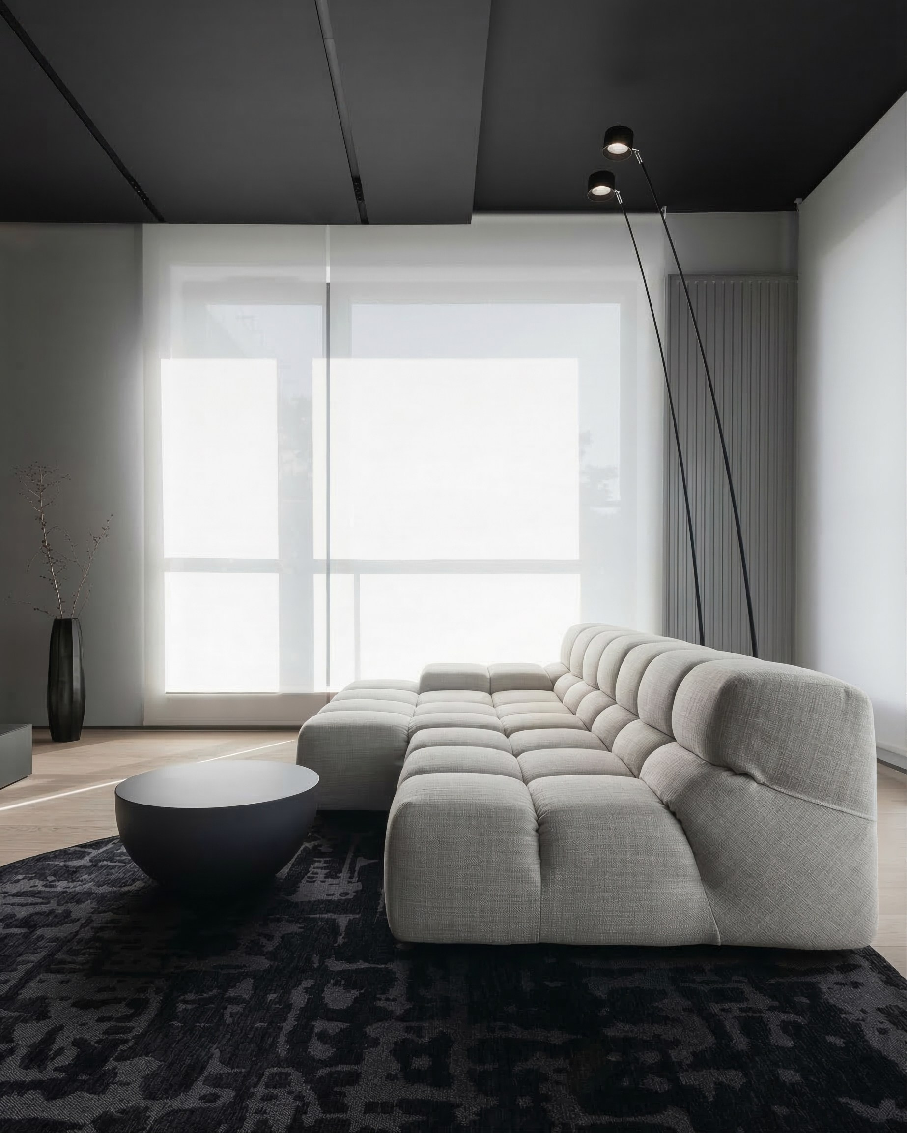 Дизайн квартиры 80 м² в стиле минимализм | Дизайнер Валерия Котович