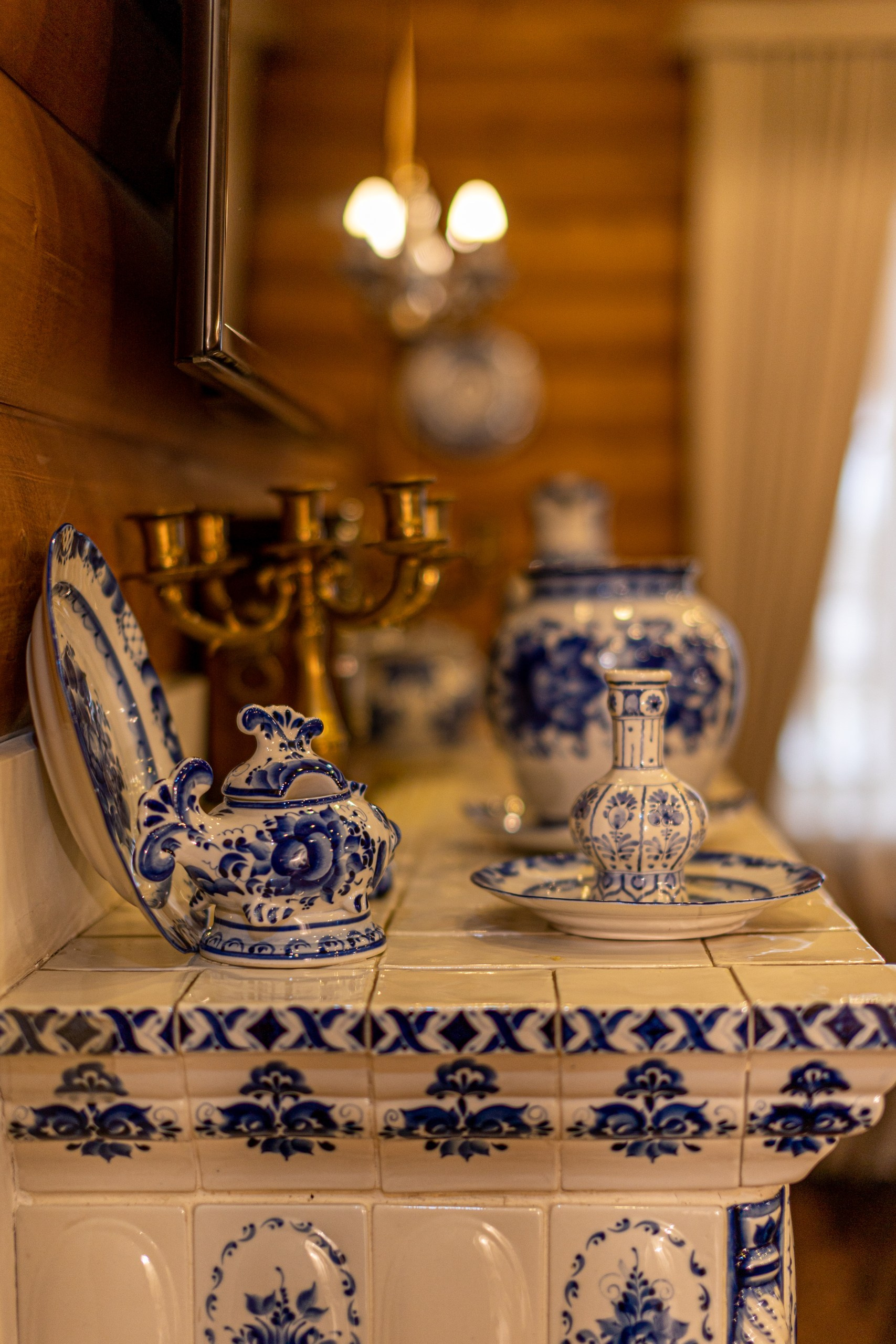 Банкетный зал «Гжель», ресторана «Дача ". Фотограф в Оренбурге. Профессиональный фотограф