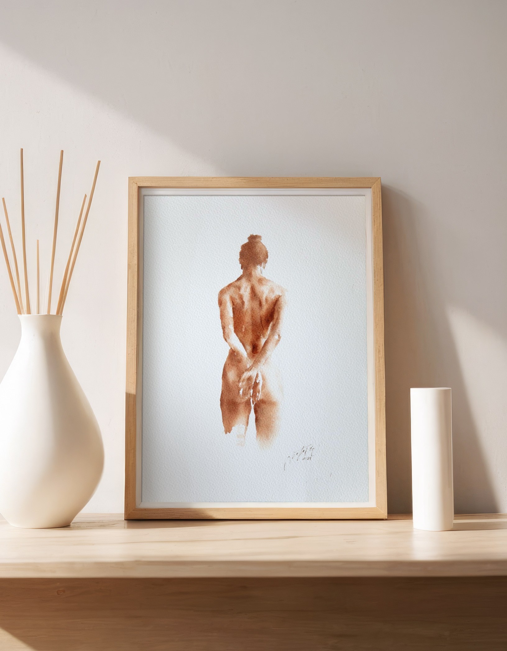 ЭКСКЛЮЗИВНЫЕ АКВАРЕЛЬНЫЕ РАБОТЫ С ПЕРСОНАЛЬНОЙ ФОТОСЕССИЕЙ