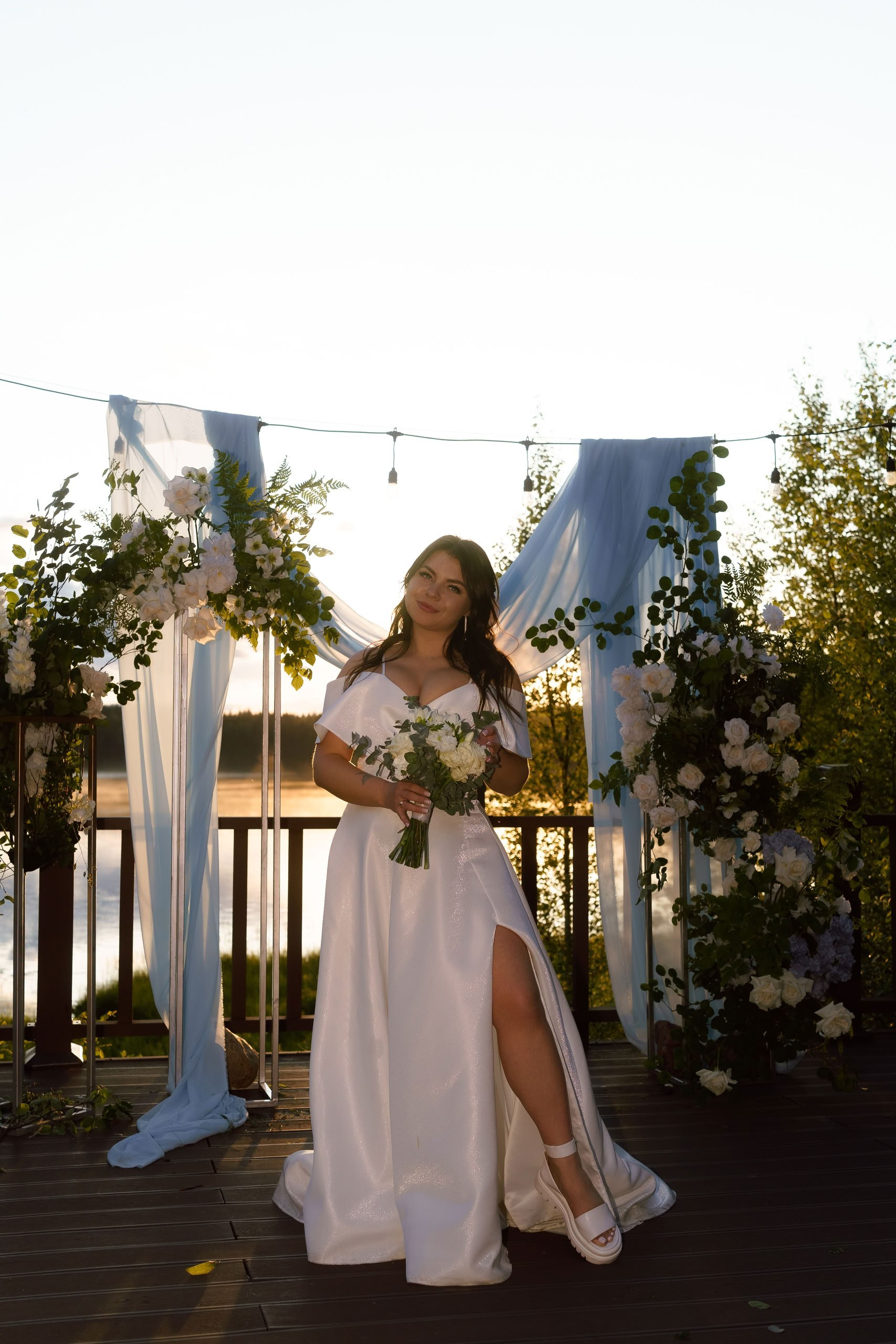 Мария и Михаил — прогулка у озера и церемония. Свадебный фотограф Дмитрий Родионов — Санкт-Петербург и Ленинградская область
