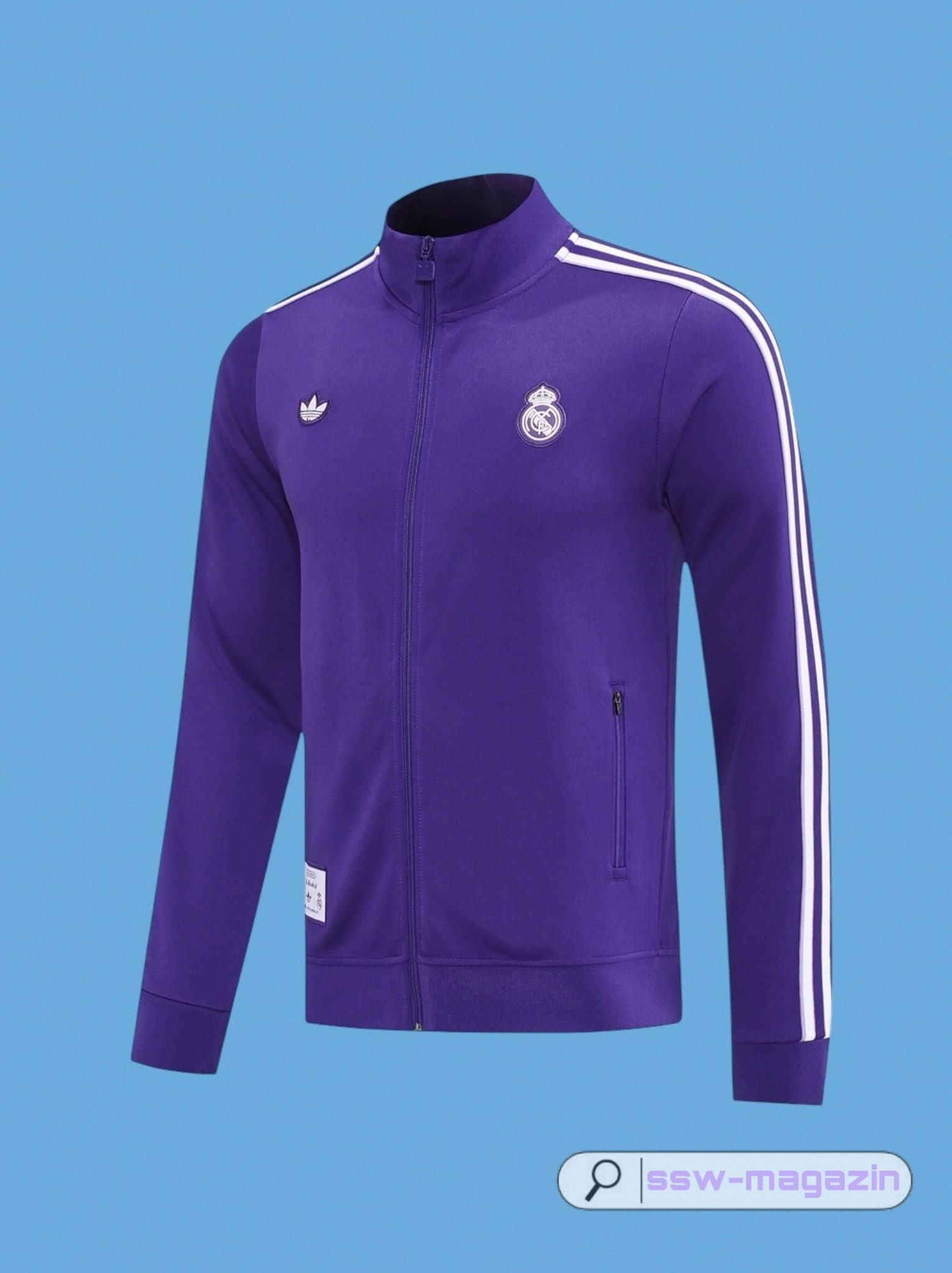 Тренировочная кофта Реал Мадрид 2025-2026 купить. Футбольный магазин — ssw_magazin