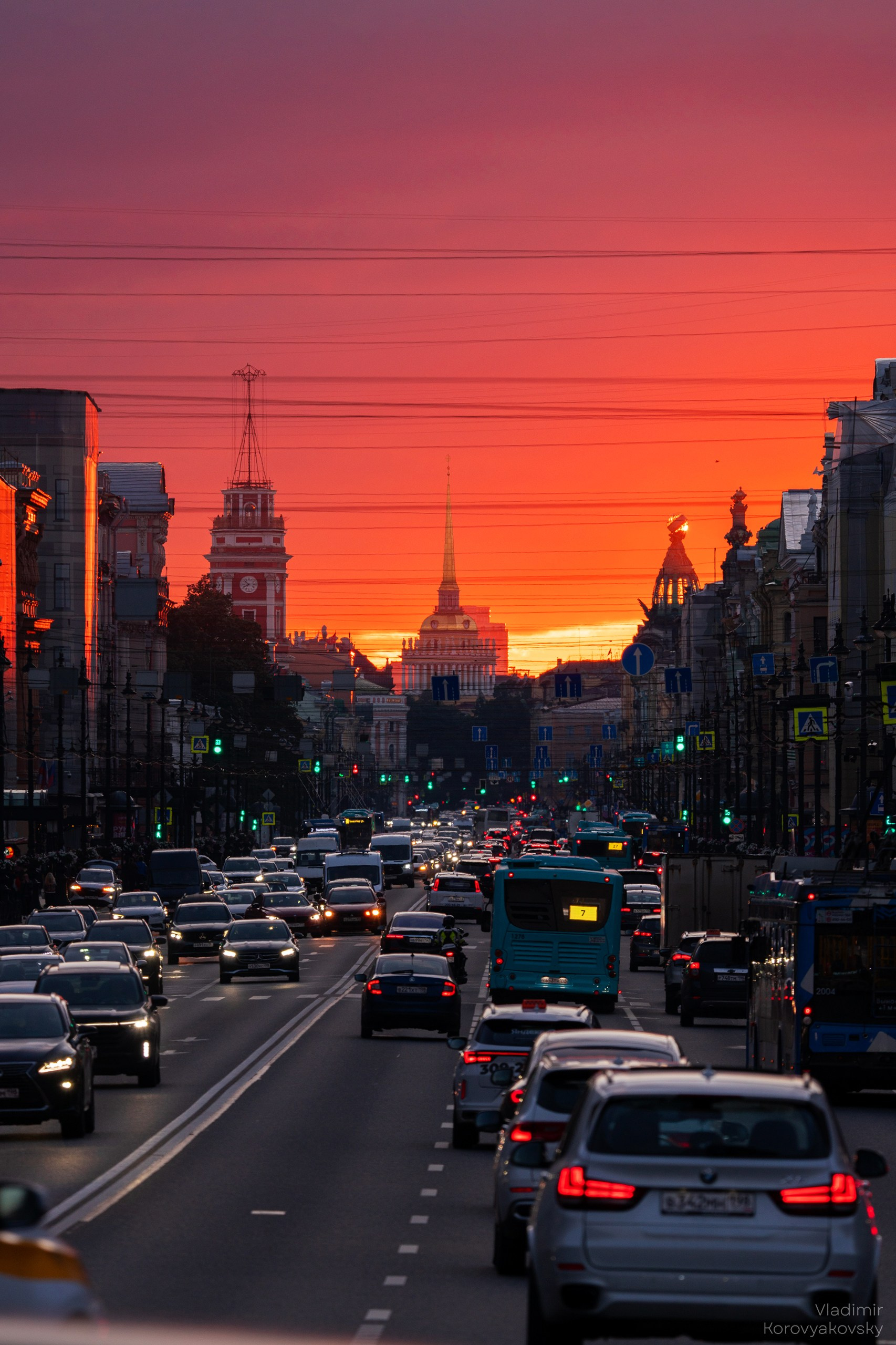 Городской пейзаж. Фотограф Владимир Коровяковский