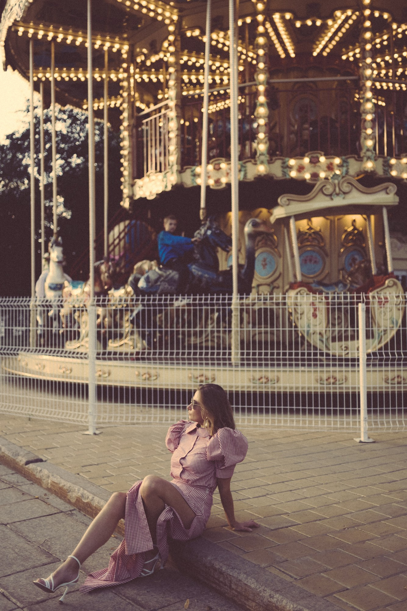 Фотопроект «Женя. Грани», съемка на Цветном бульваре