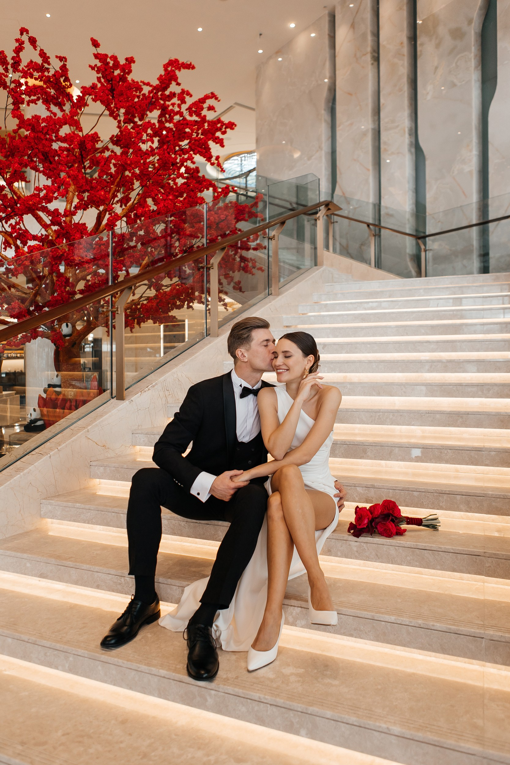 свадебная фотосессия в soluxe hotel moscow