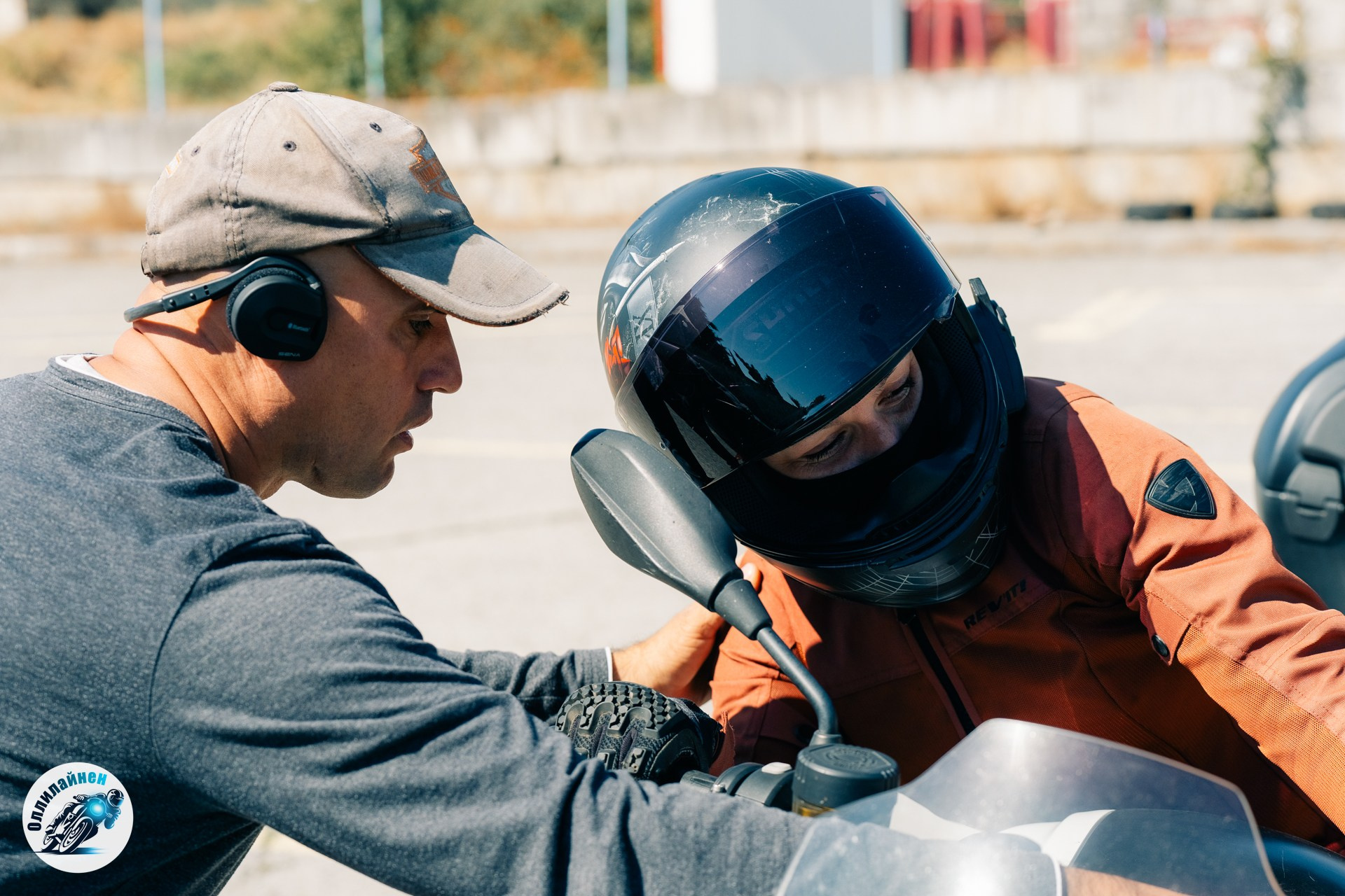 Фотосопровождение. Занятия по безопасному управлению мотоциклом Владимир Оллилайнен