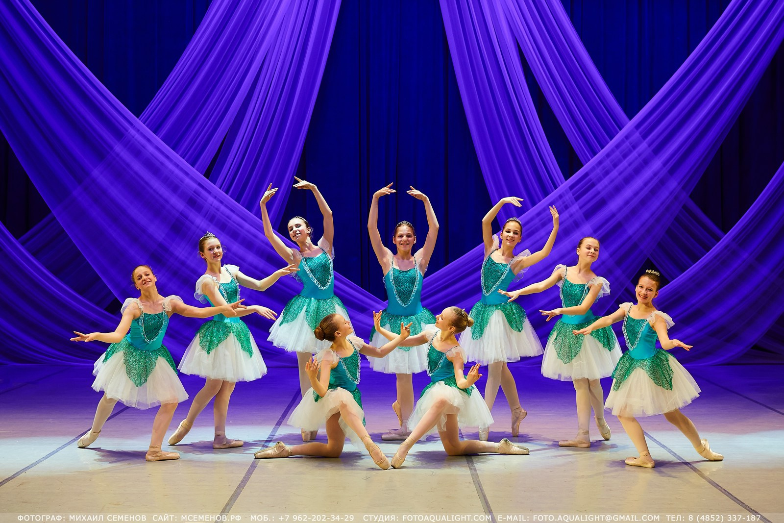 Детская БАЛЕТНАЯ фотосессия Фотограф Михаил Семенов, г. Ярославль