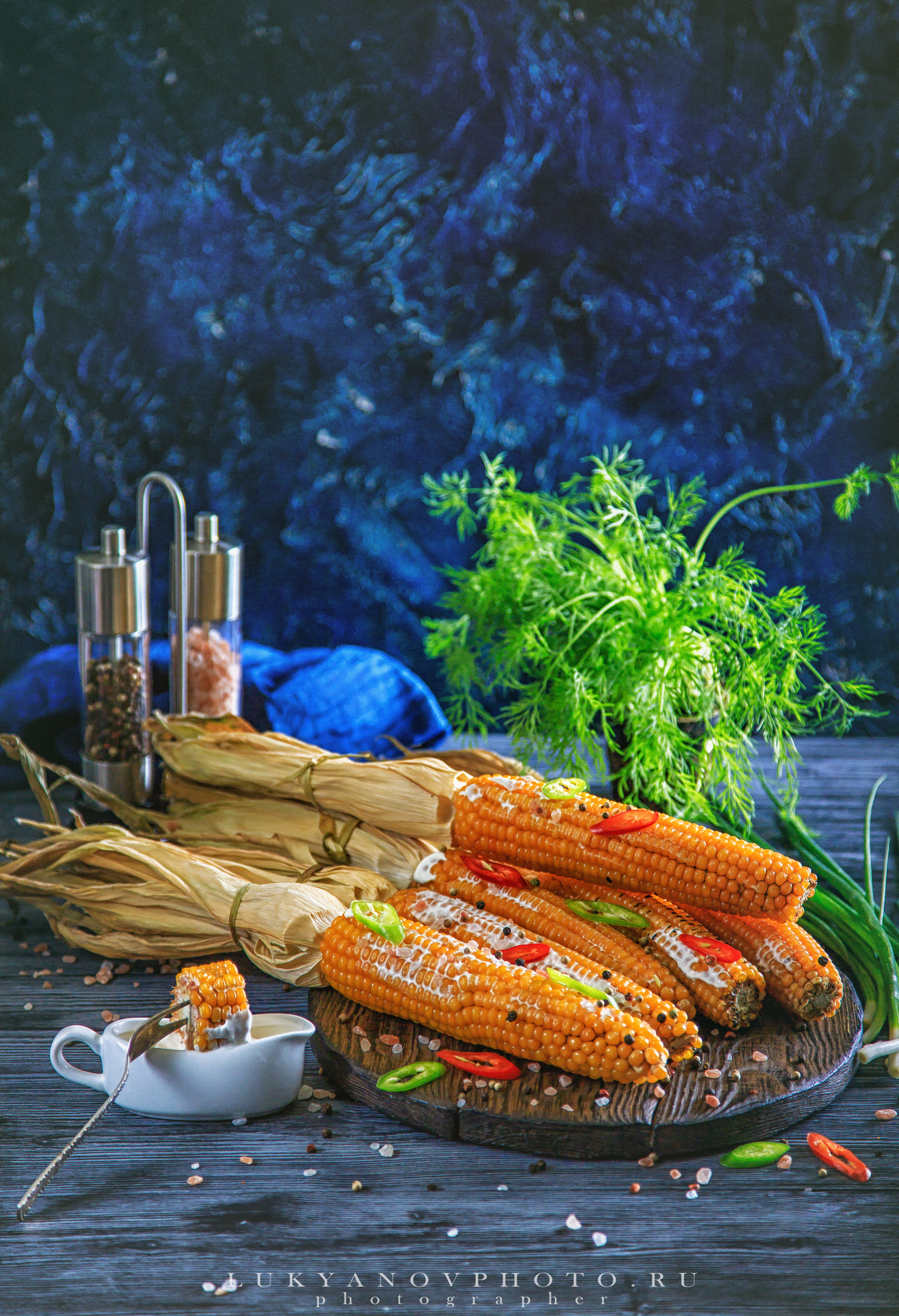 Food съемка от фотографа Лукьянов Виталий город Новомосковск Тульская область. Сезон кукурузы. #lukyanovphoto #luky_photograph