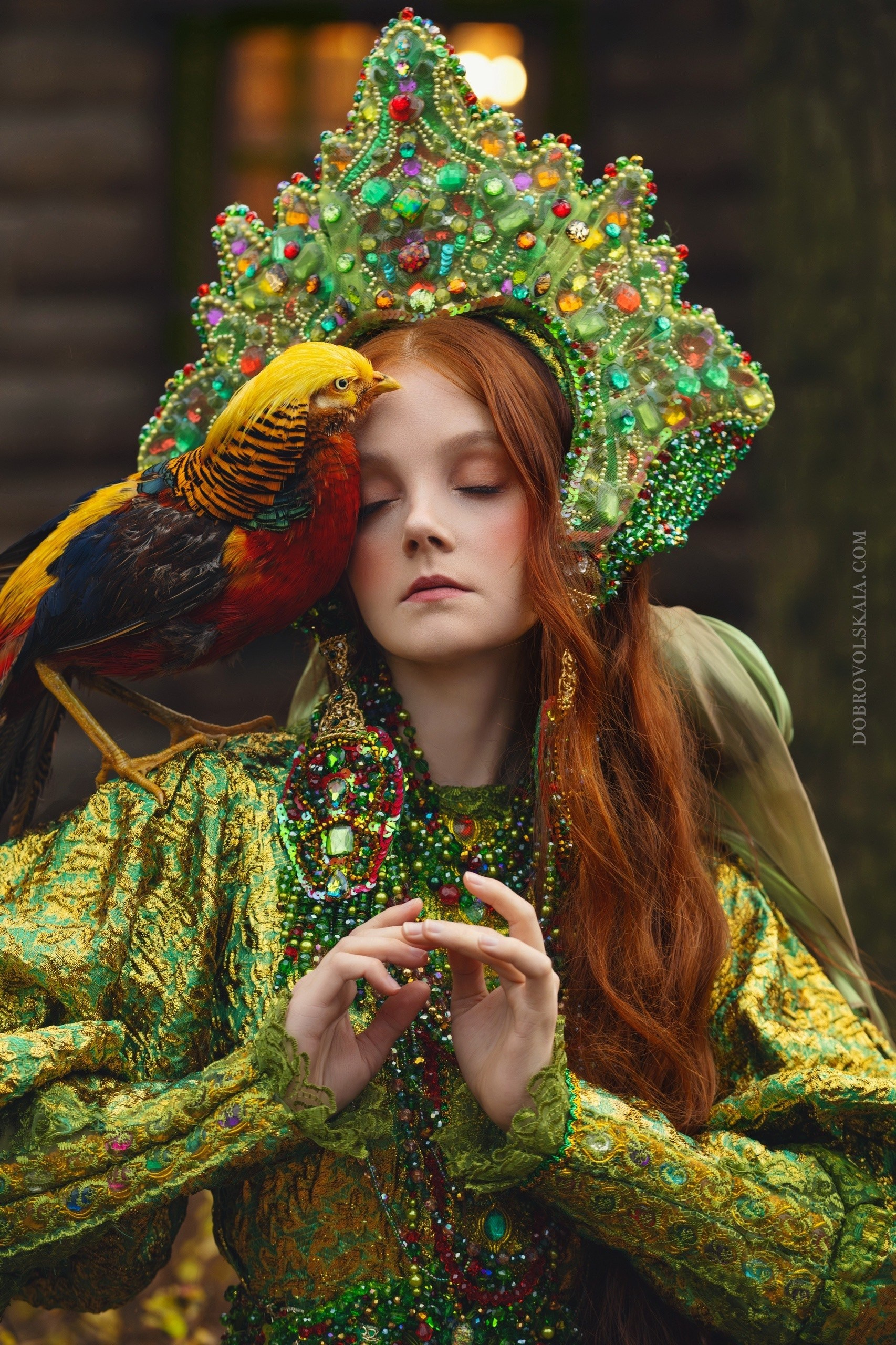 Царевна Лягушка. Русские народные костюмы в Москве