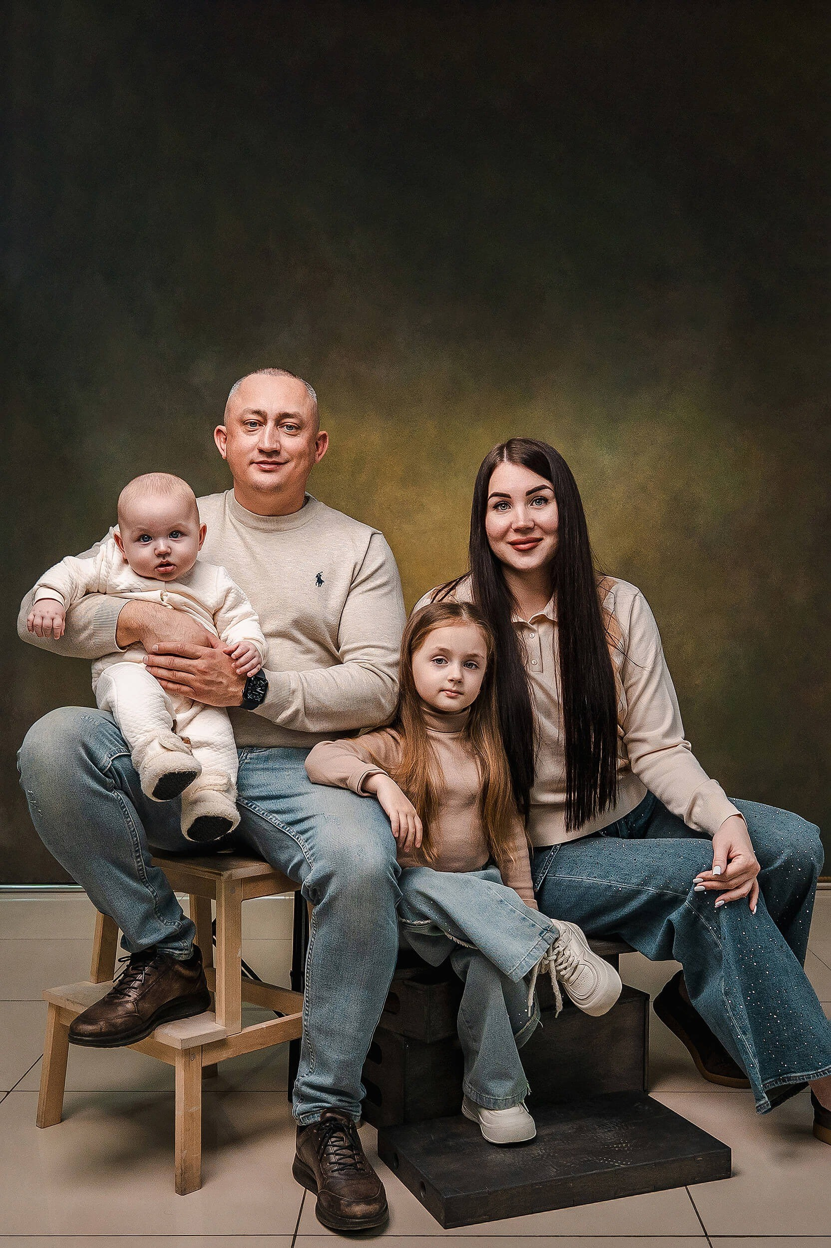 Семейная фотосессия. В МОМЕНТЕ — фотостудия в г. Ставрополь