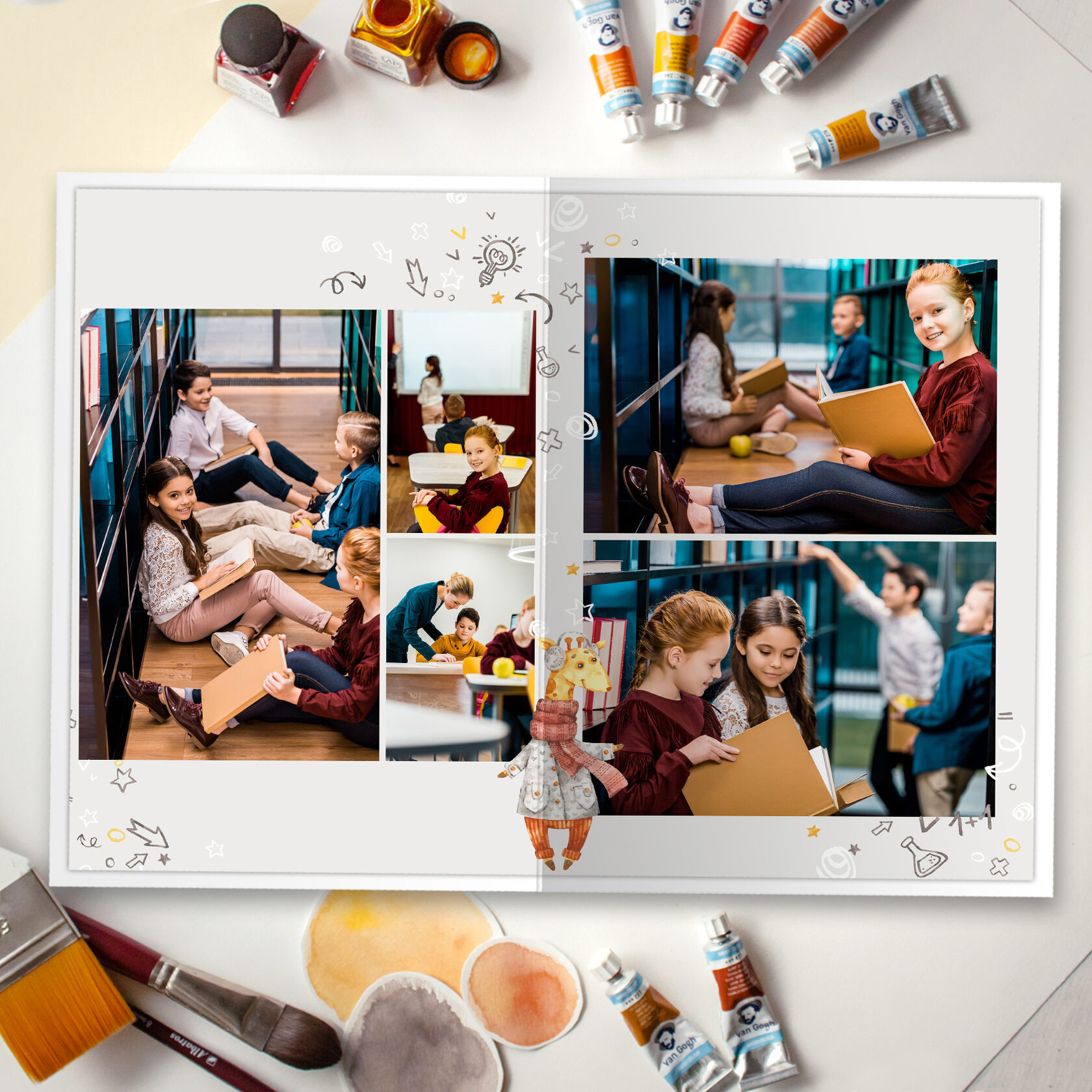 Дизайны выпускных альбомов для школьников. Семейный фотограф в Москве Наталья Чуб, заказать Фотокнигу