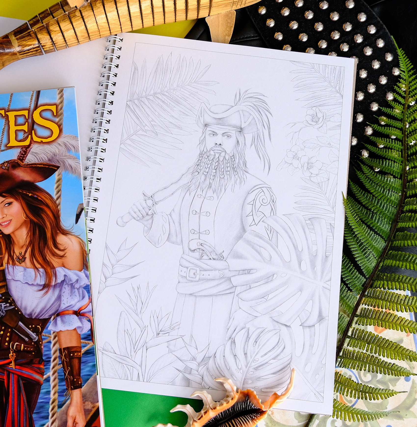 Pirates. Раскраски Алёны Лазаревой