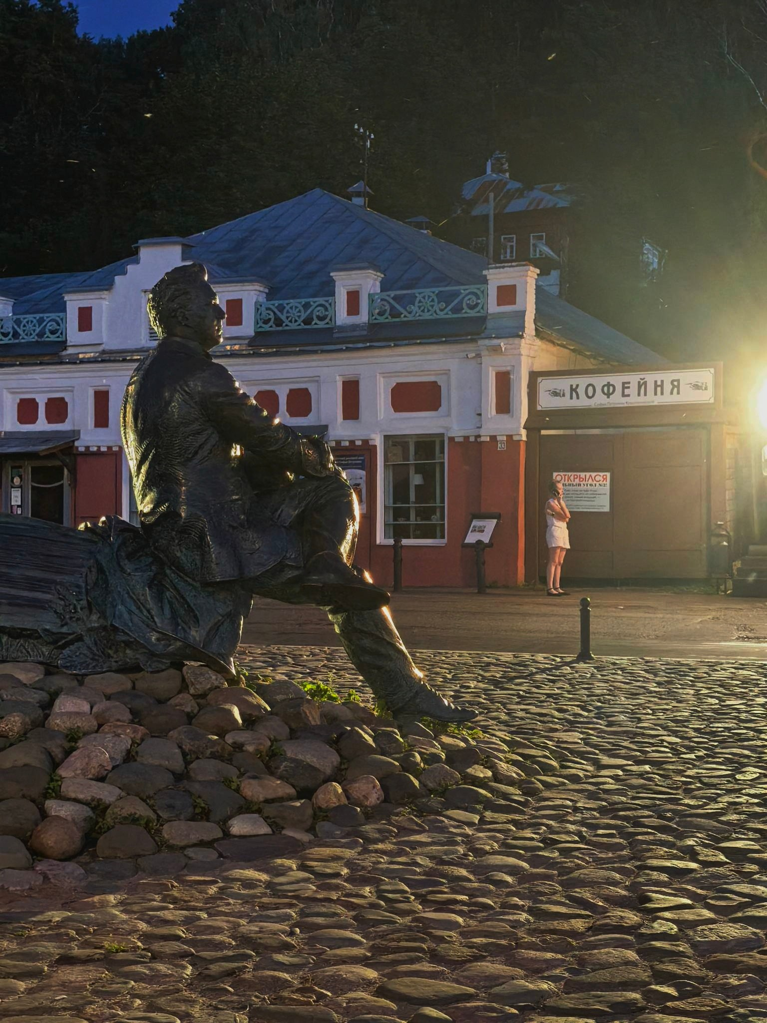 Плёс — лучший туристический город. Купить картину на холсте для интерьера|художник | дизайнер | архитектор Сергей Ратчин в Москве