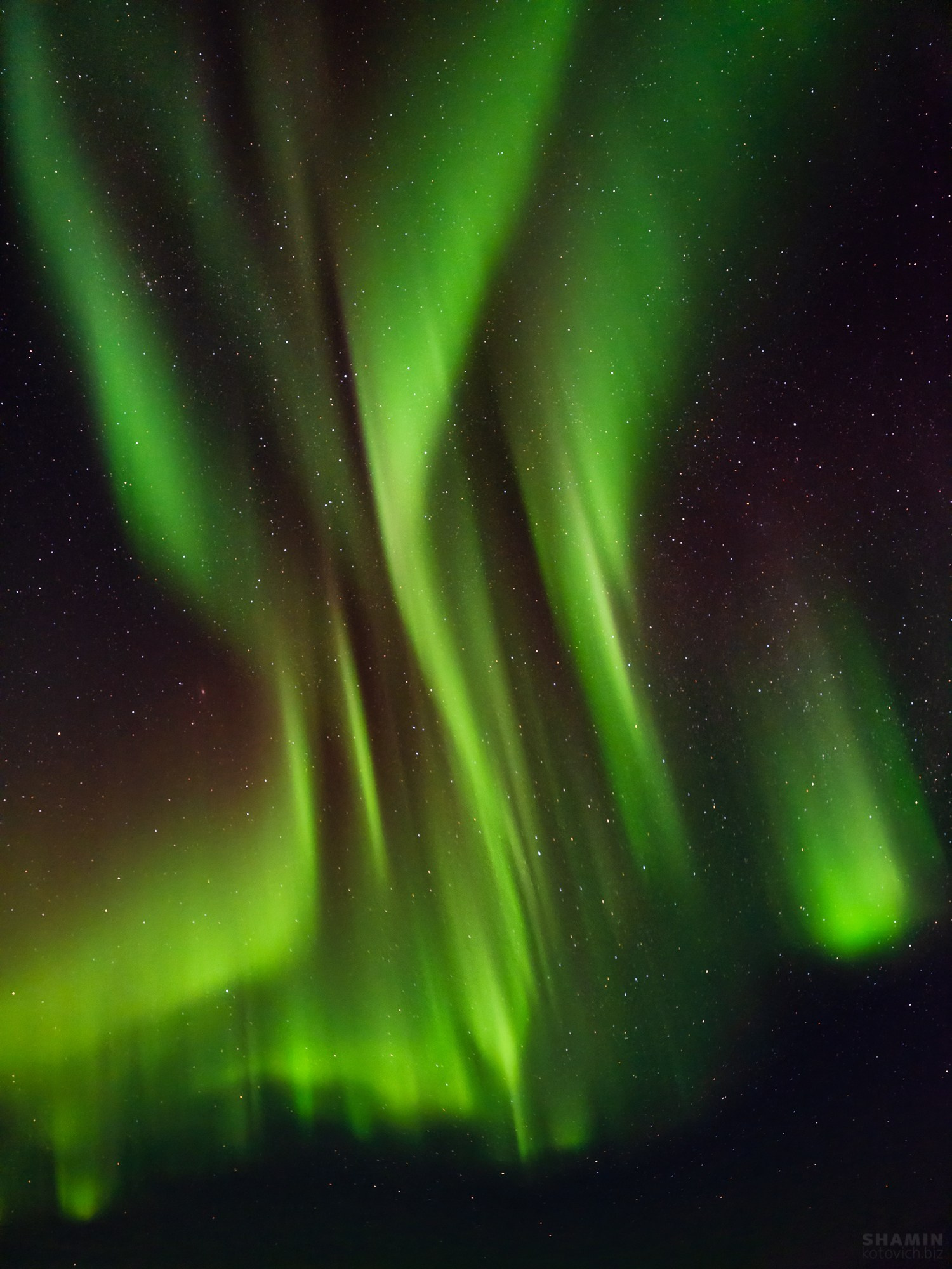 Пейзажи Кольского полуострова — северное сияние, тундра, Баренцево море и горы Хибины. Фотографии дикой природы и северного света на Кольском полуострове. Фотограф Константин Шамин