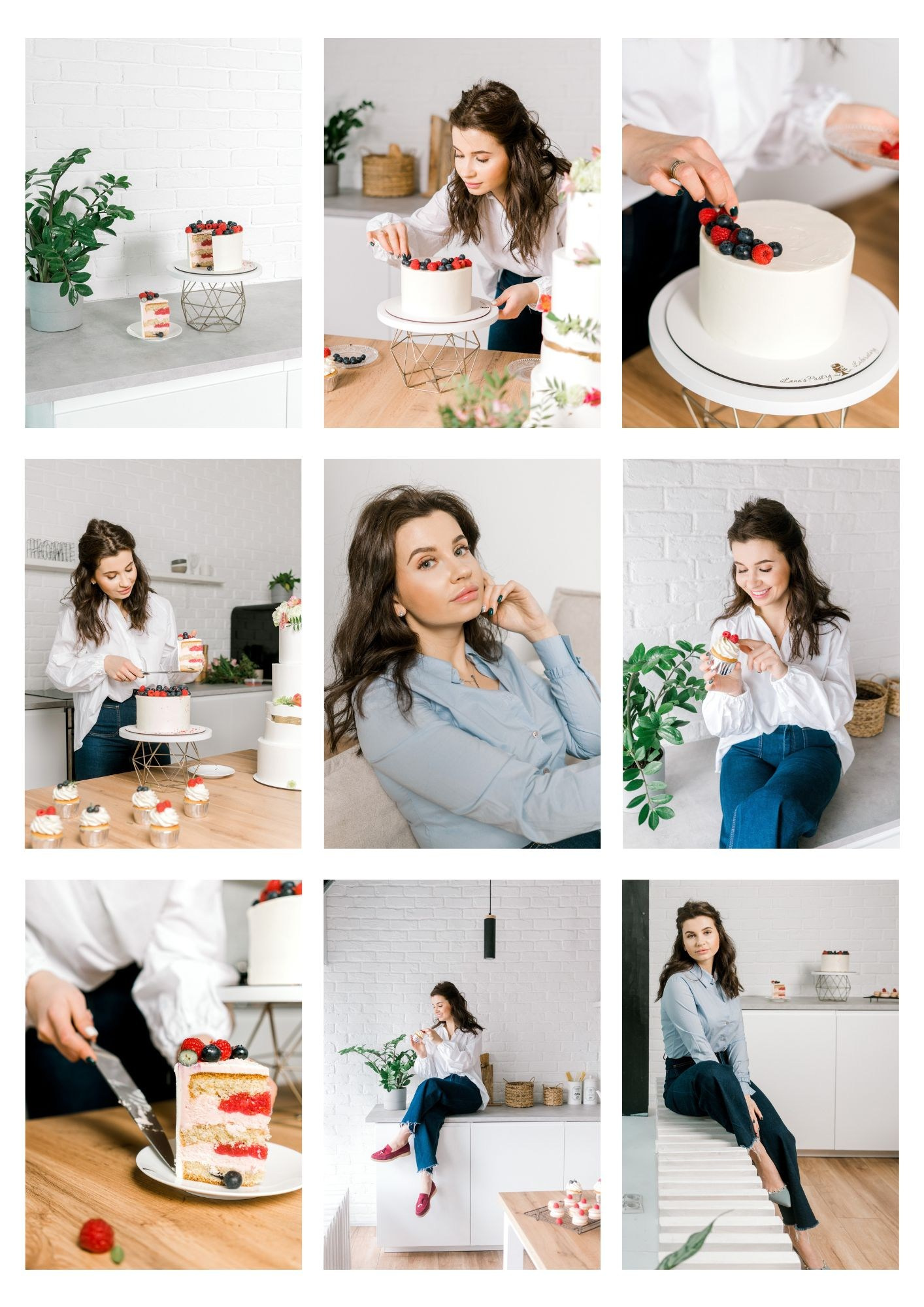 Фотосессия для личного бренда кондитера