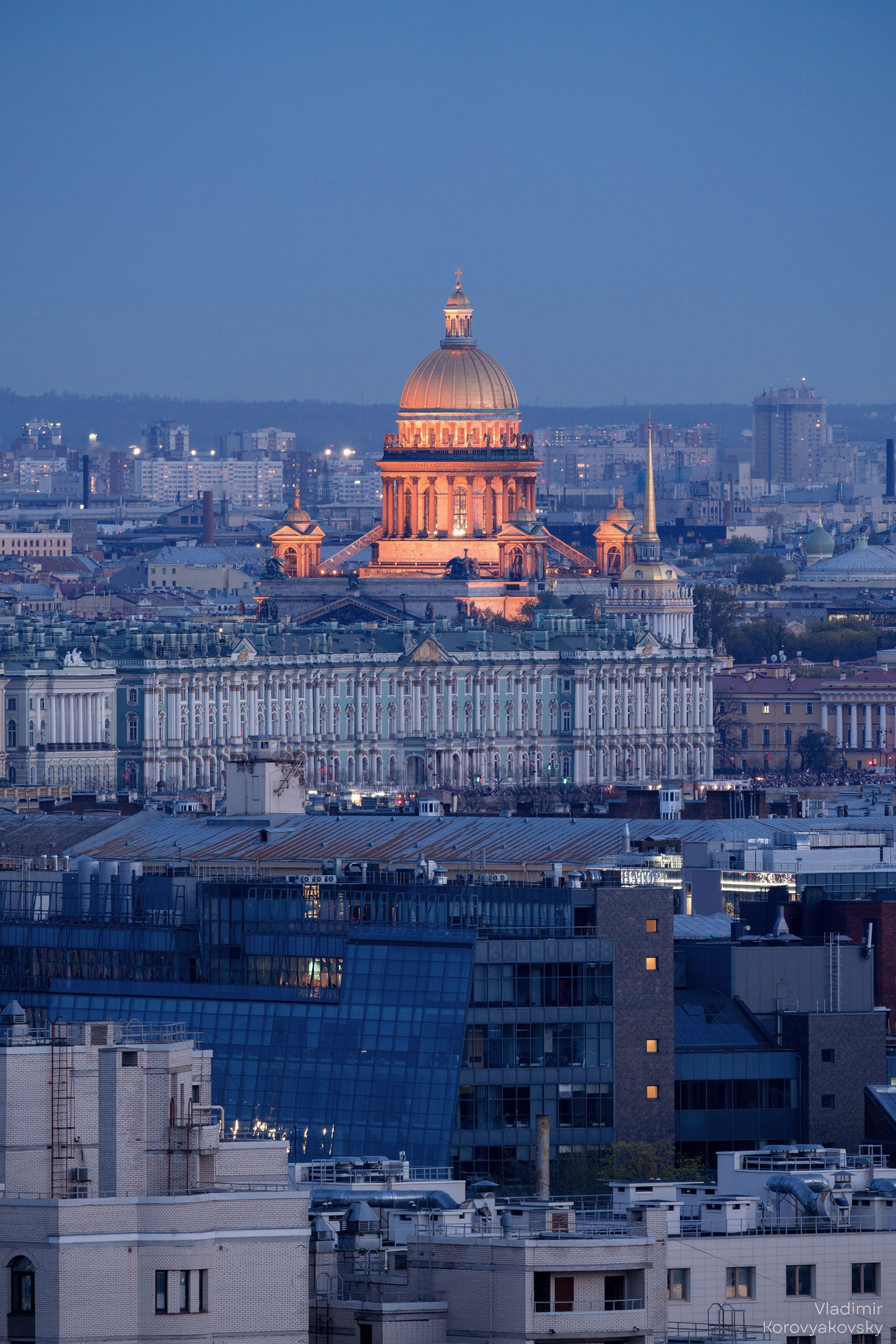 City landscape. Photographer Vladimir Korovyakovsky