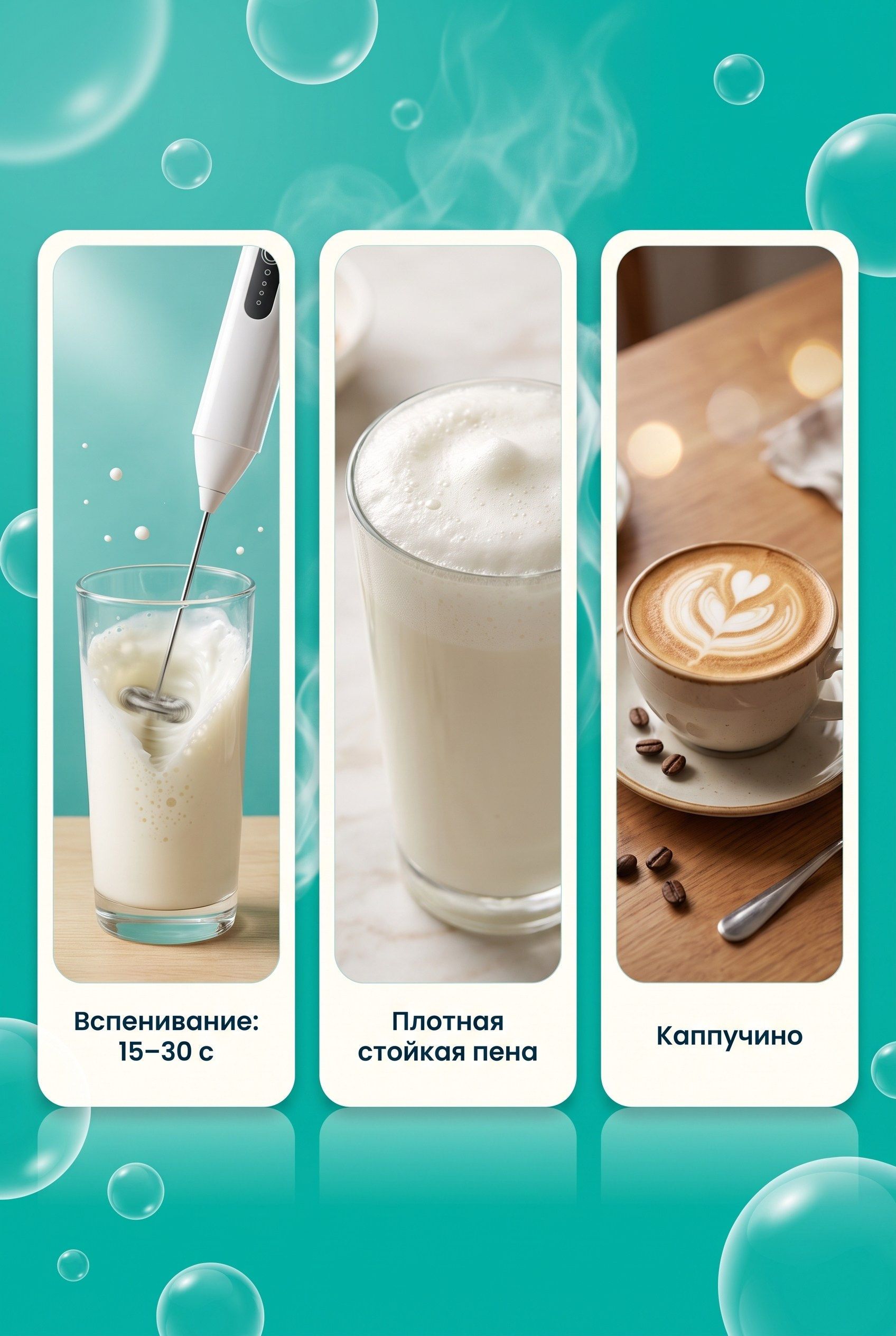 Карточка для маркетплейса Рич-контент с описанием характеристик товара