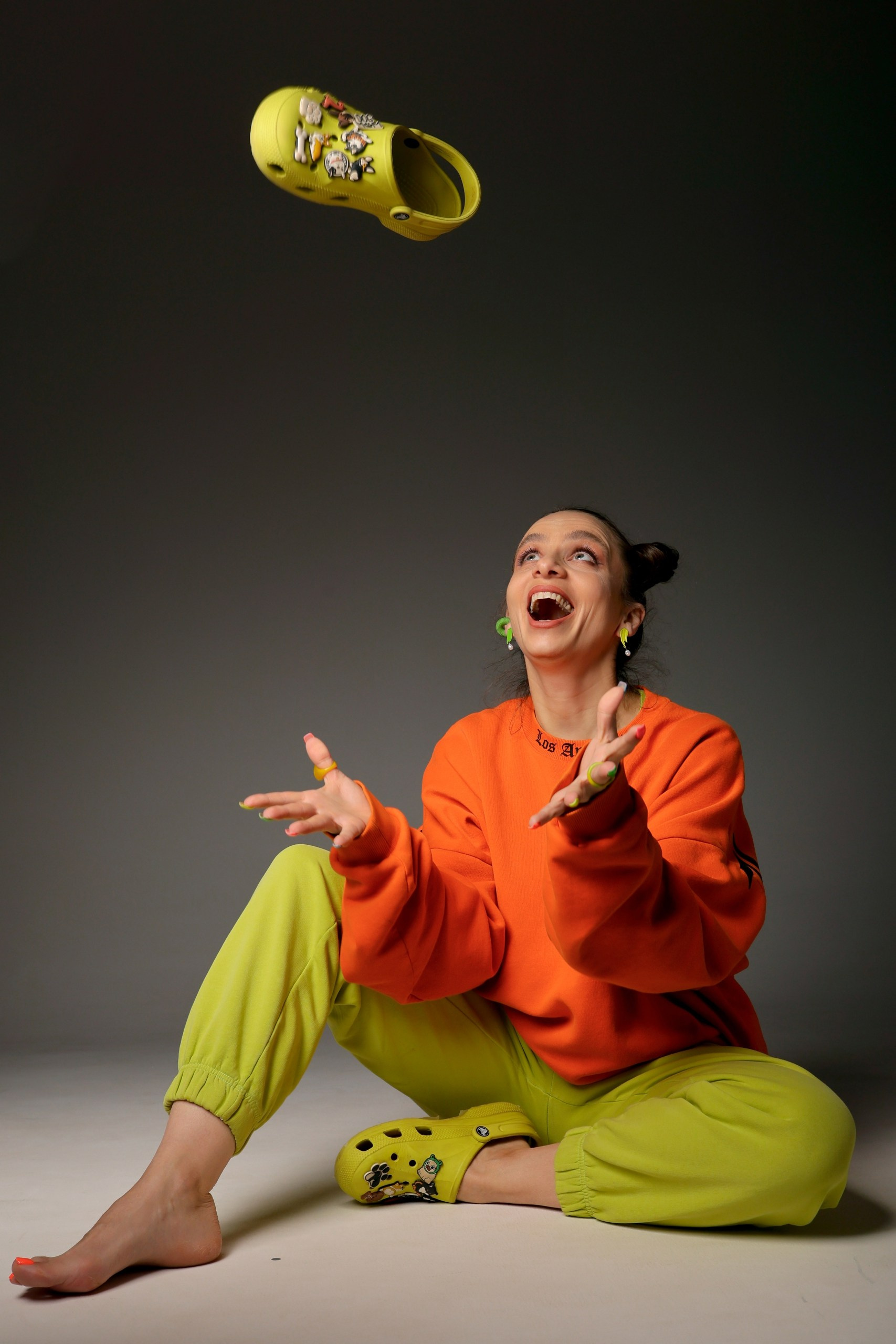 Фотосессия в студии для ведущей