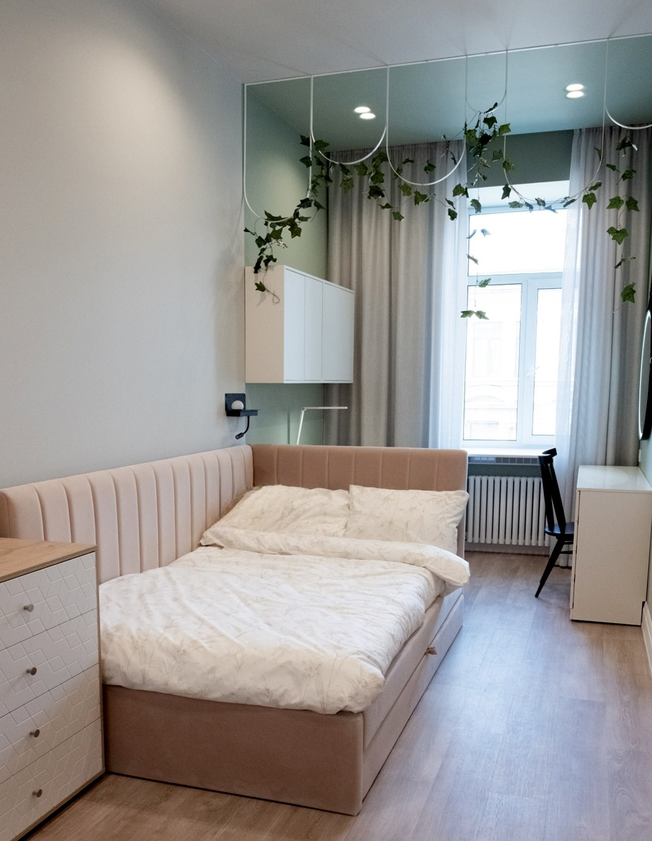 Implemented apartment design project. Interior designer Stockholm