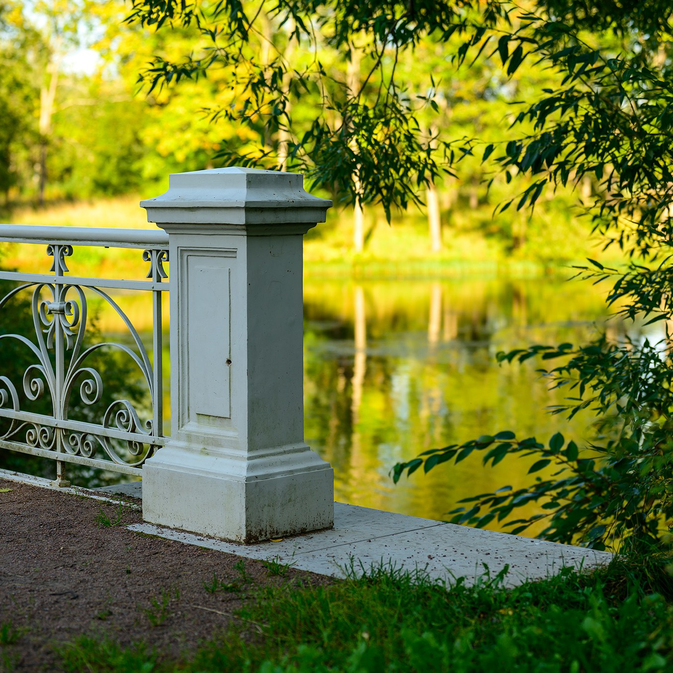 The city of Pushkin, Tsarskoye Selo. Alexander Park. There are even more view photos in the store.