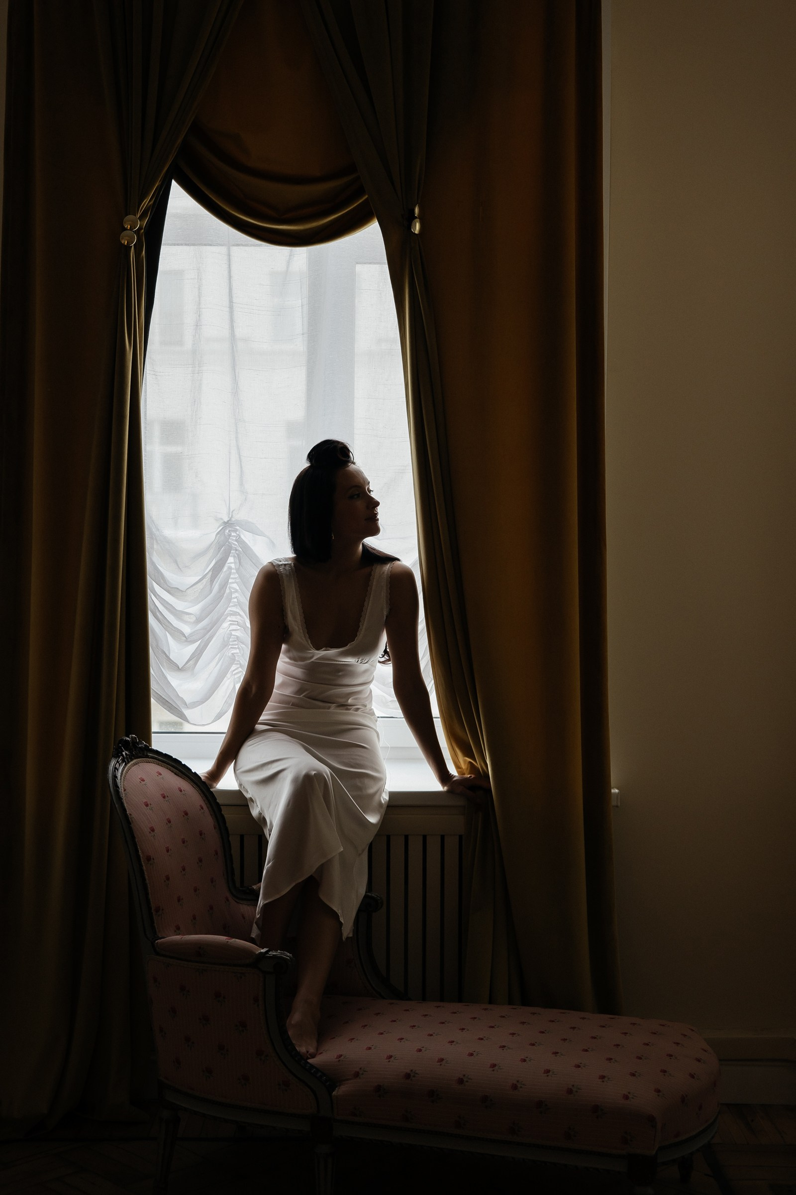 Женский портрет в студии. Свадебный фотограф в Москве Элина Ларченкова. Фото, которые цепляют