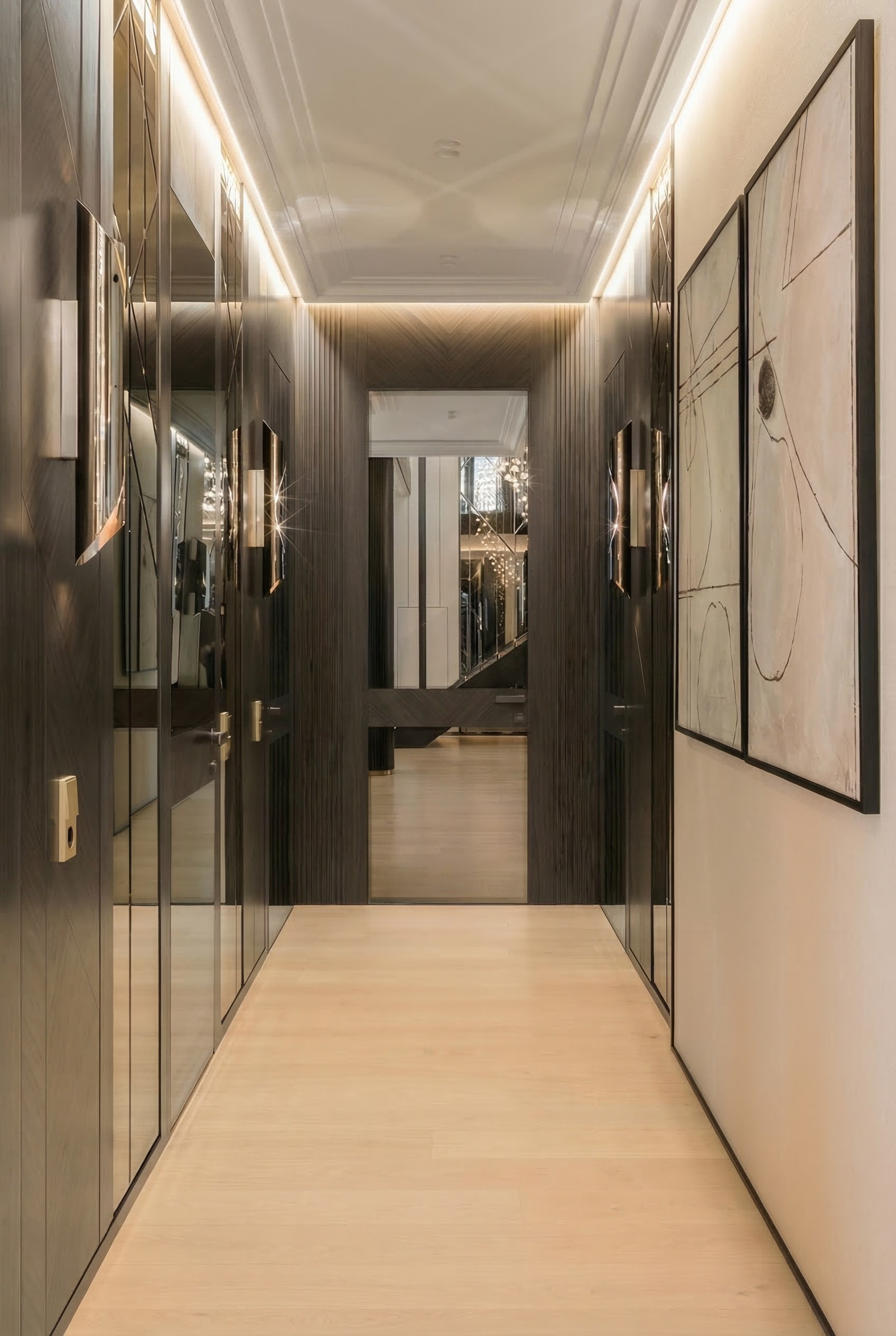 Дизайн двухуровневого пентхауса 500 м² с террасами и Wellness-зоной | Валерия Котович