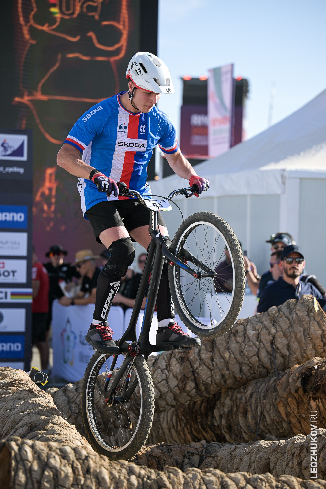 UCI Trials World Champs 2025 — день 1. Спортивный фотограф Леонид Жуков