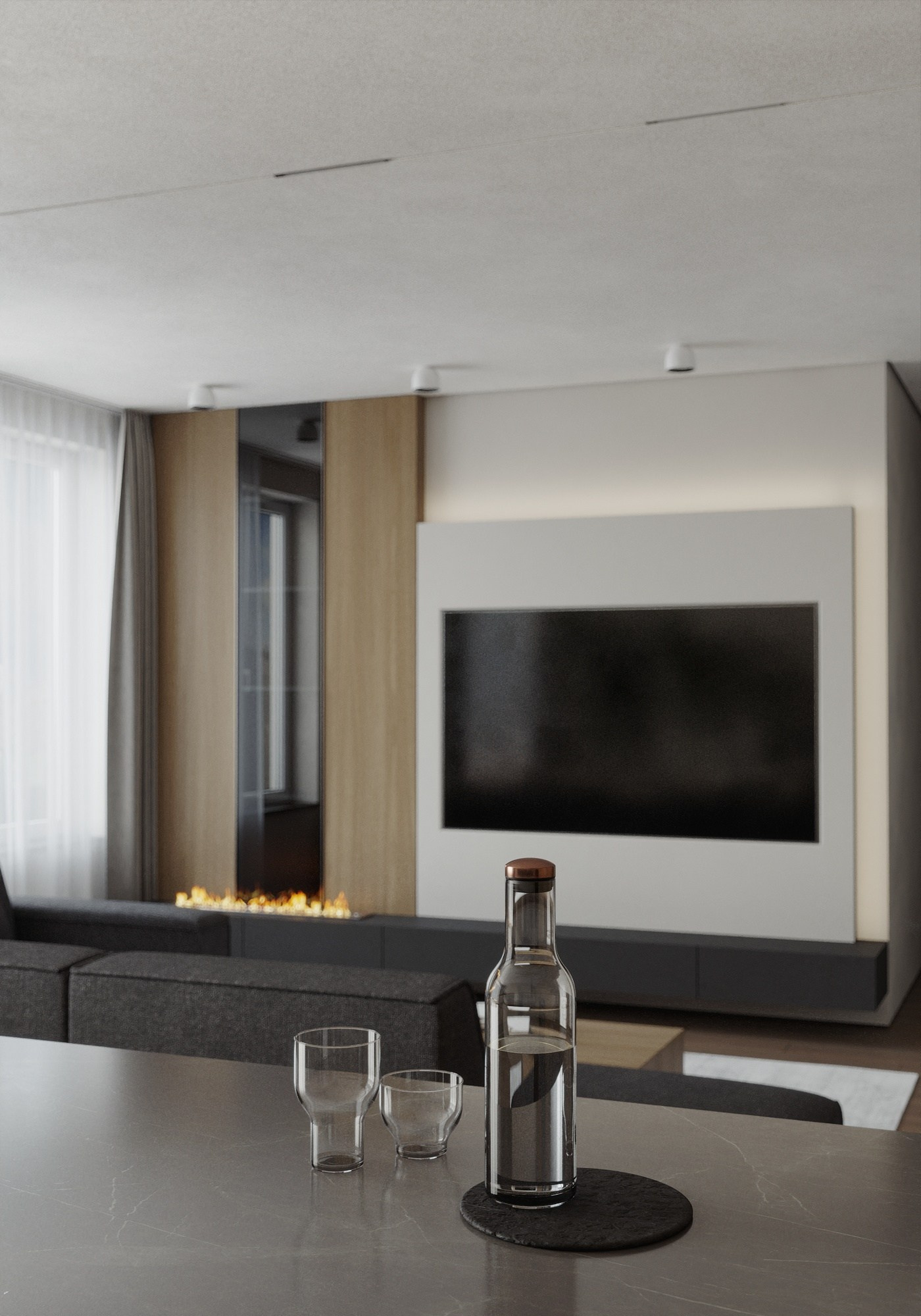 //квартира 80 м². Студия дизайна интерьера ESLI.BURO